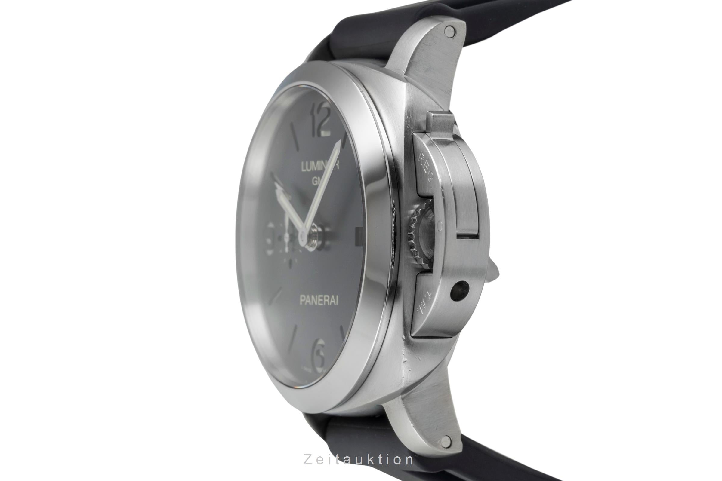 Panerai Luminor GMT acciaio automatismo orologio da uomo PAM00320 LP: 11000EUR  [2604527]