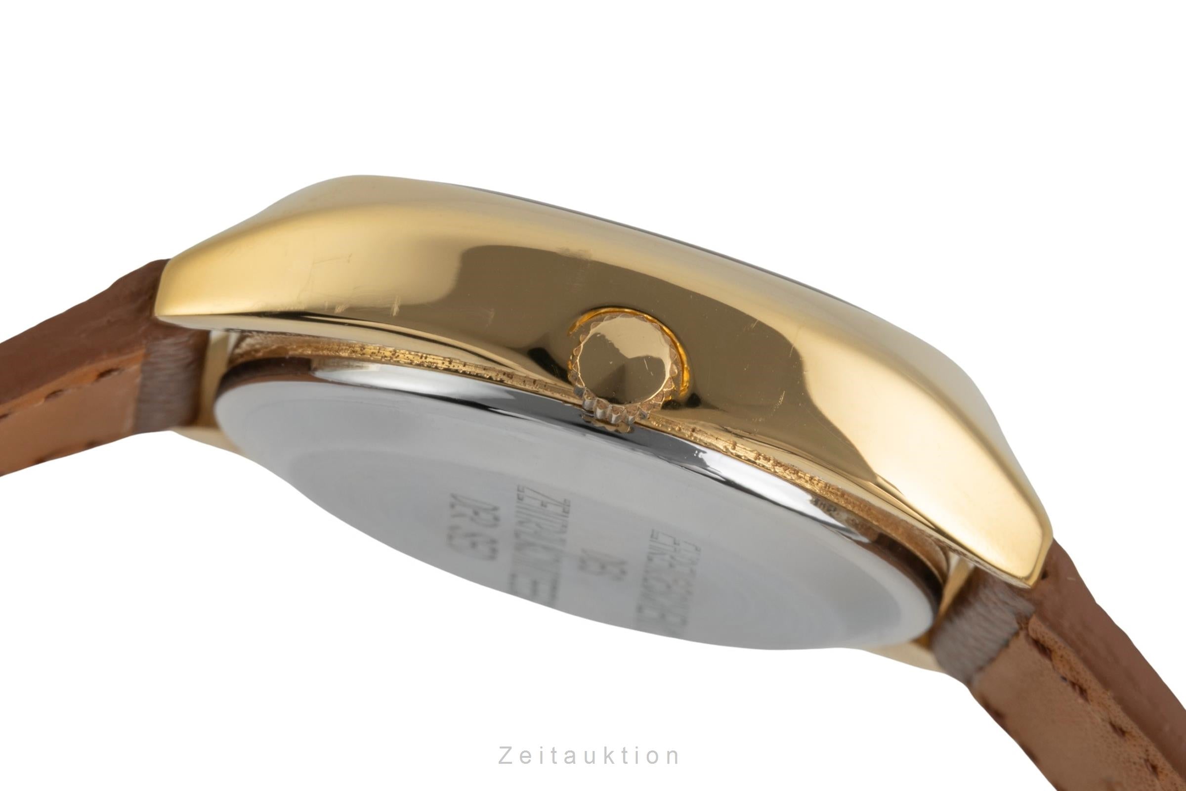 Glashütte Spezichron latón bañado en oro automático reloj para caballeros Vintage  [2604528]