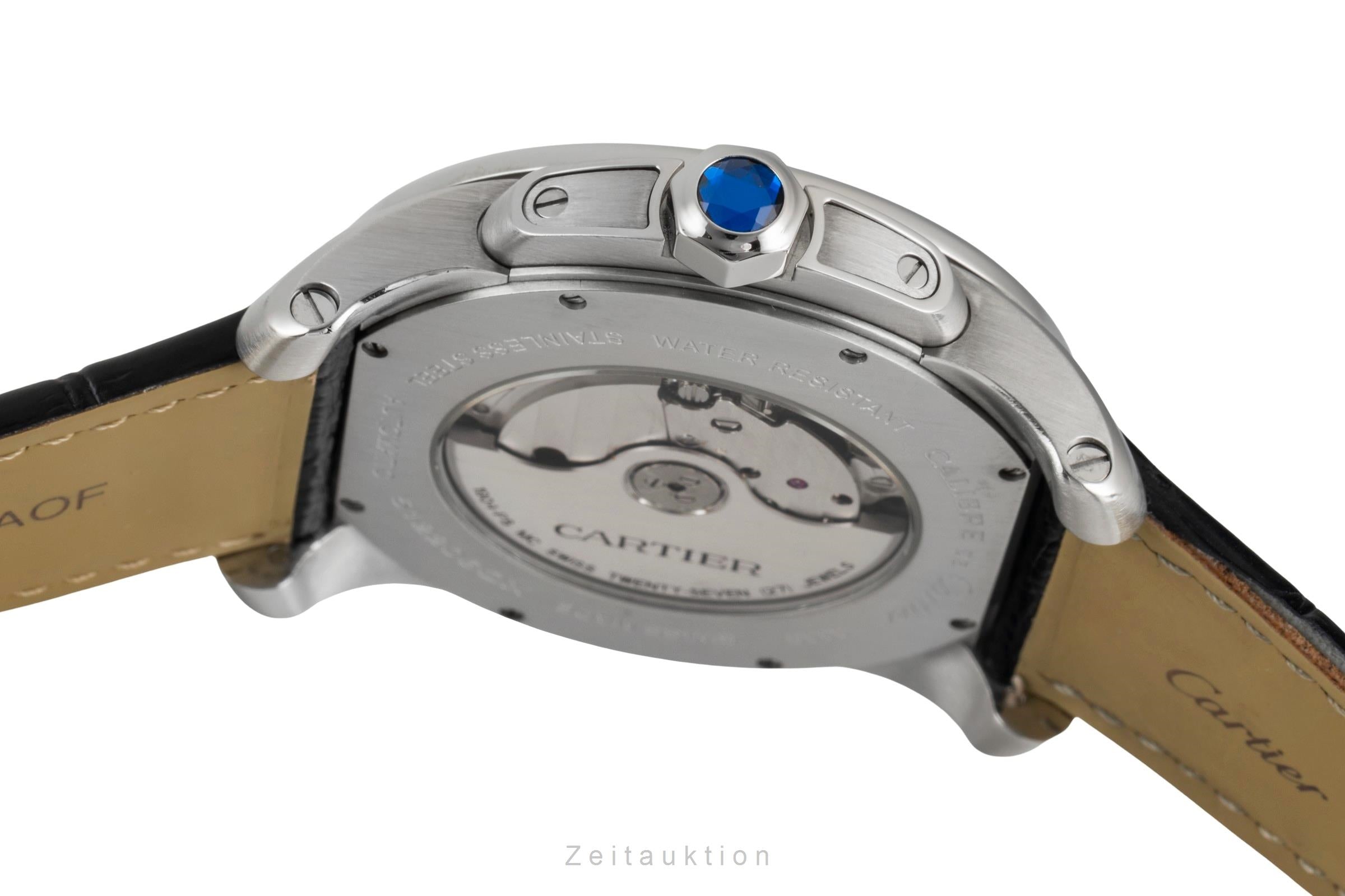 Cartier Calibre de Cartier acero automático reloj para caballeros W7100037  [2604531]