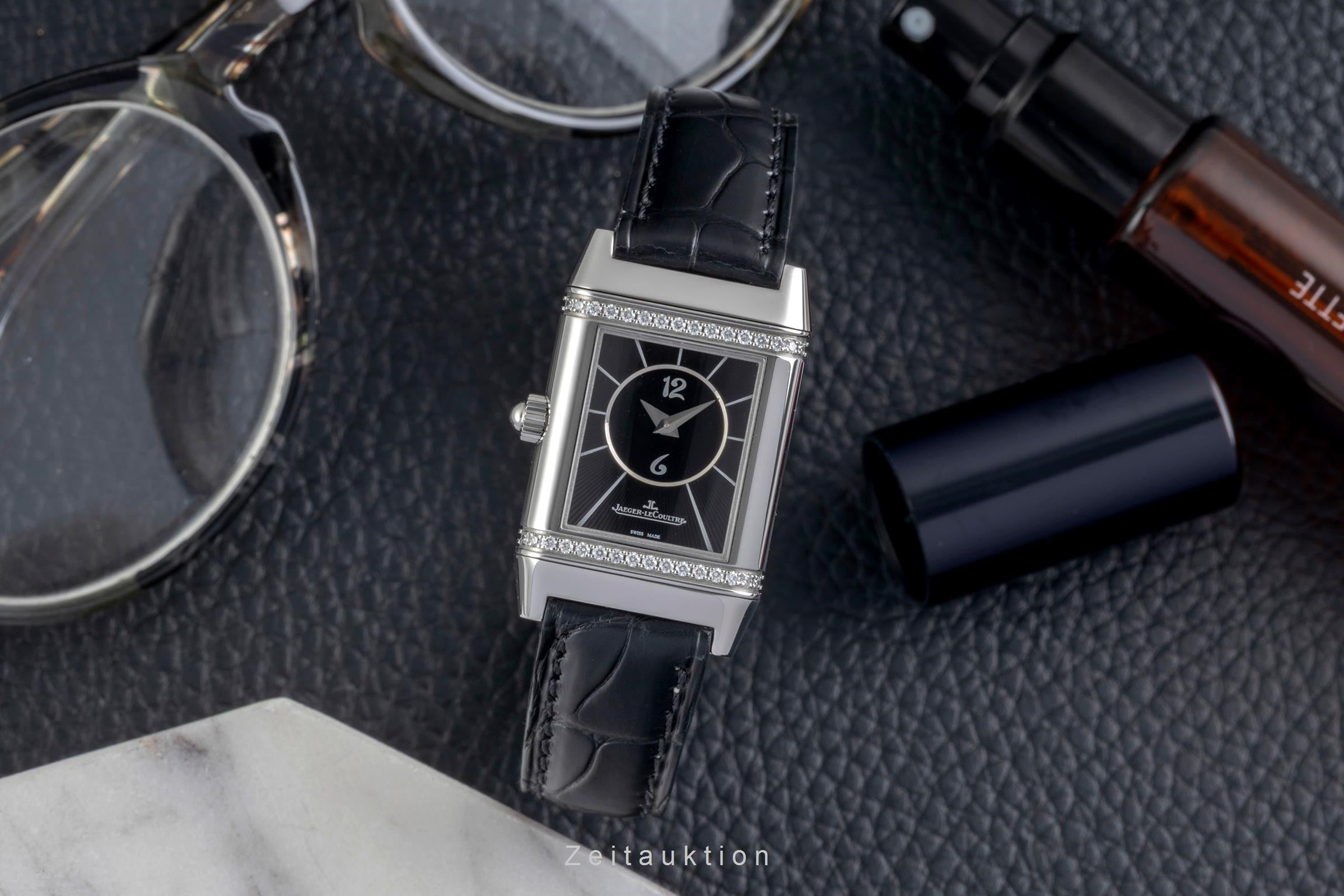 Jaeger LeCoultre Reverso acciaio carica manuale orologio da donna Q2668412, 266.8.44 LP: 15800EUR  [2604533]
