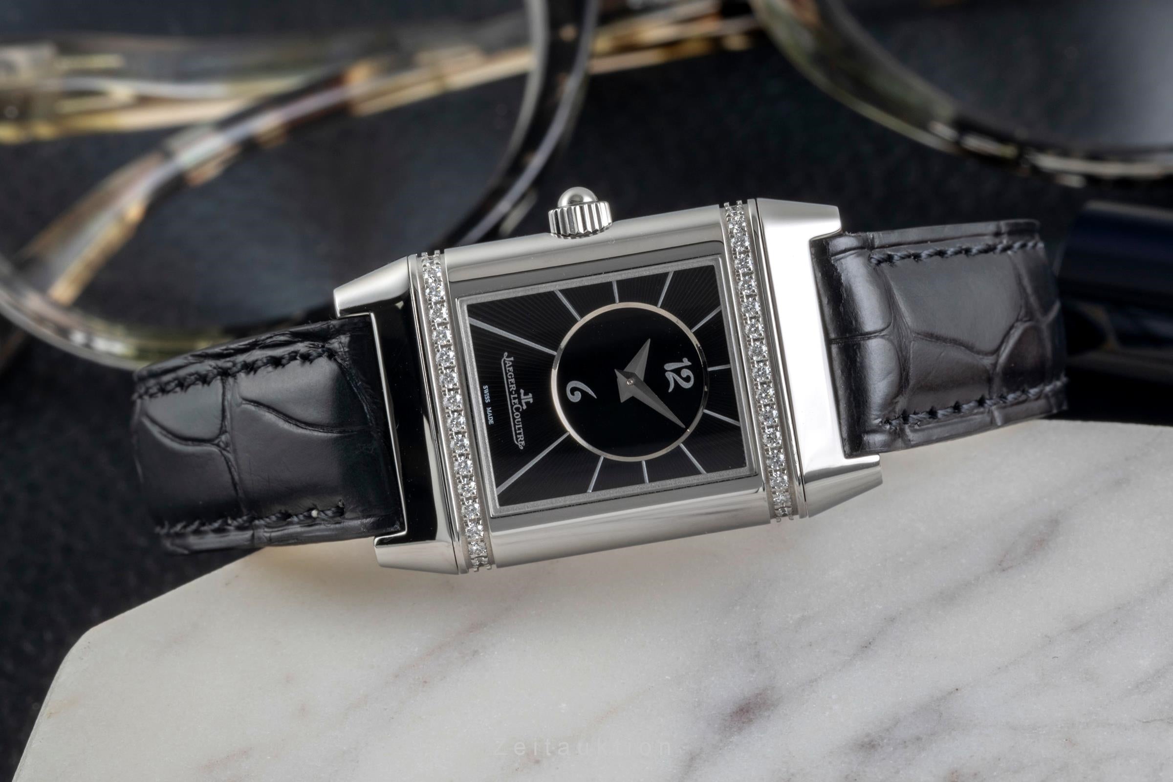 Jaeger LeCoultre Reverso acciaio carica manuale orologio da donna Q2668412, 266.8.44 LP: 15800EUR  [2604533]