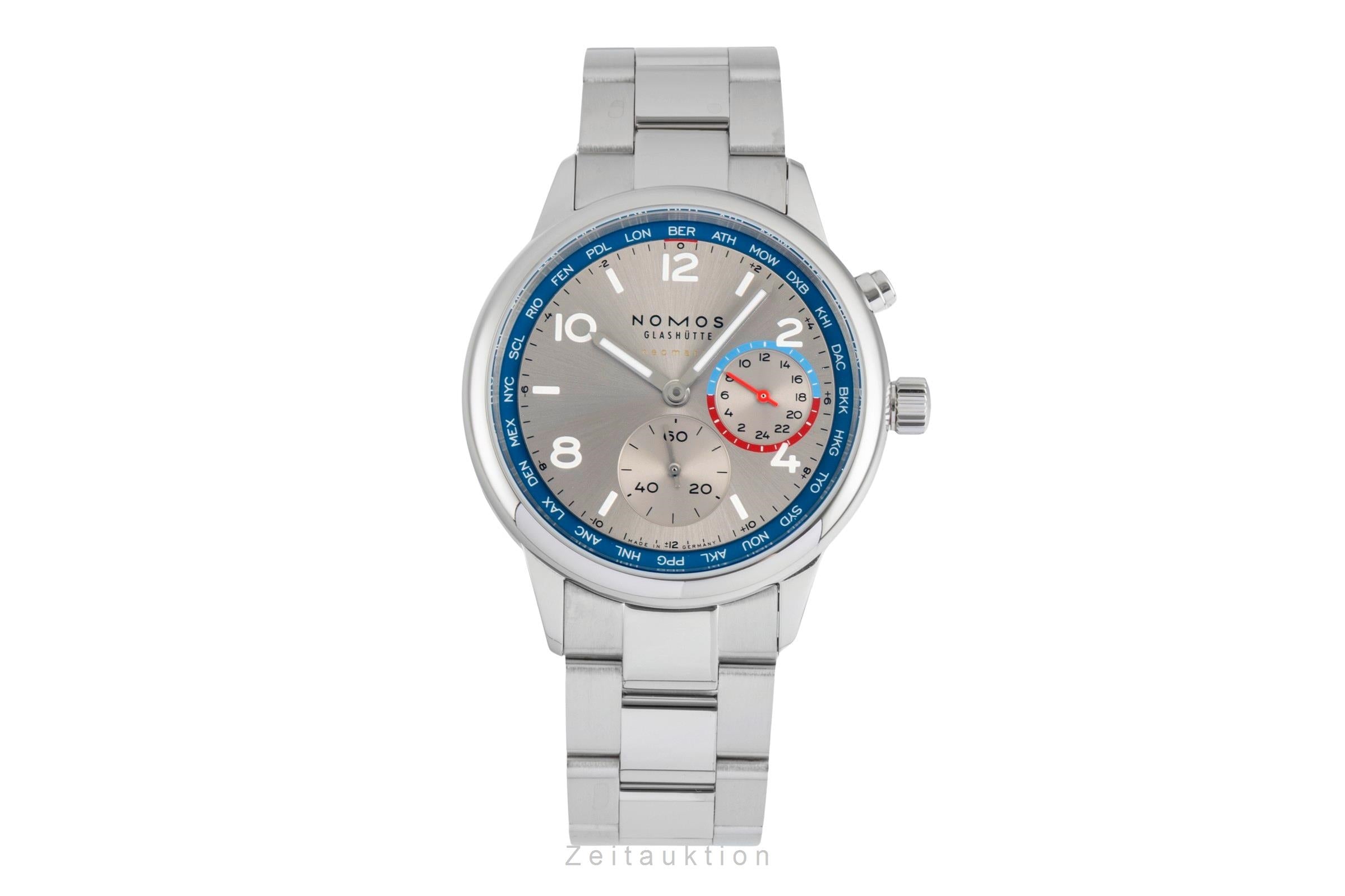 Nomos Club acero automático reloj para caballeros 791 LP: 4400EUR  [2604535]