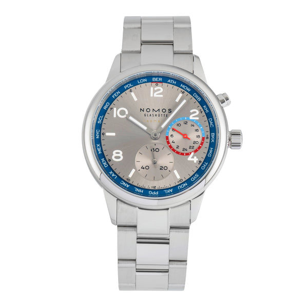 Nomos Club acero automático reloj para caballeros 791 LP: 4400EUR  [2604535]
