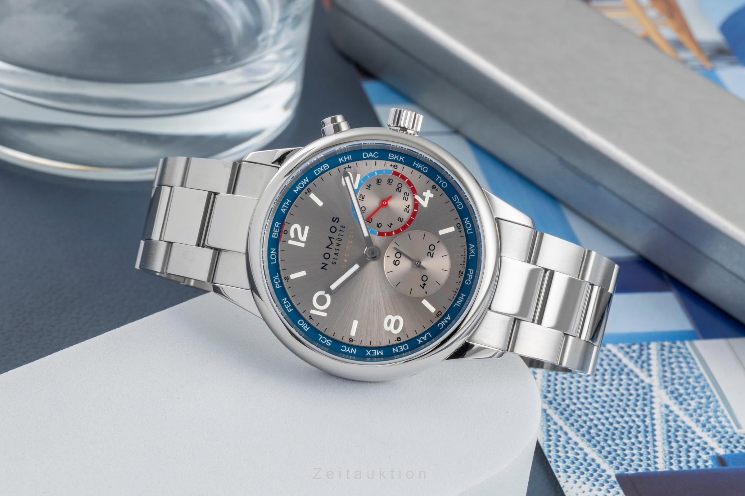 Nomos Club acero automático reloj para caballeros 791 LP: 4400EUR  [2604535]