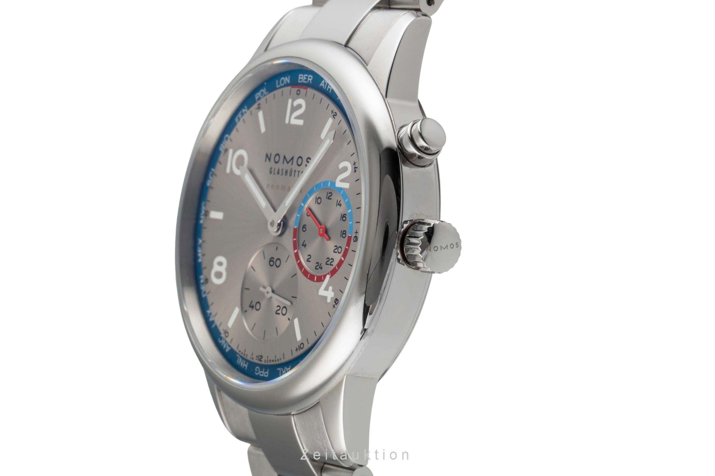 Nomos Club acero automático reloj para caballeros 791 LP: 4400EUR  [2604535]