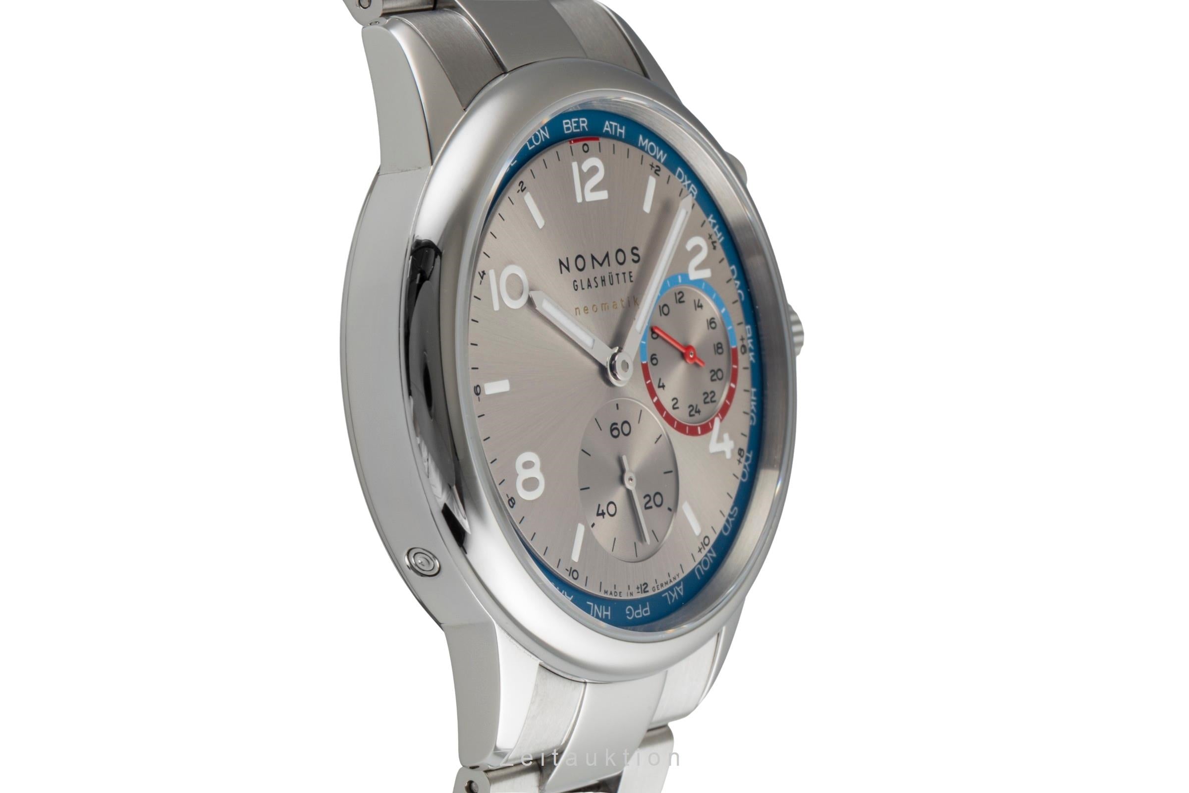 Nomos Club acero automático reloj para caballeros 791 LP: 4400EUR  [2604535]