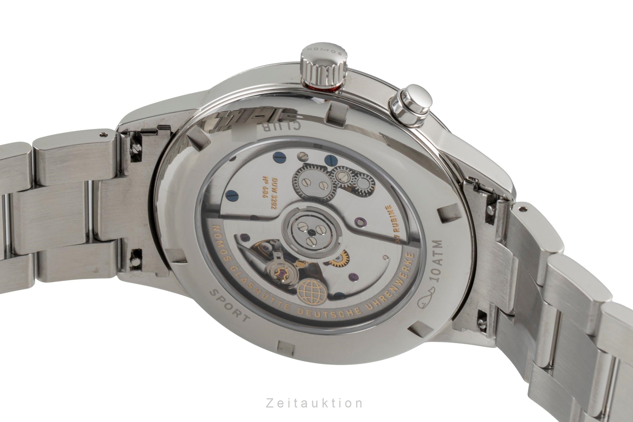 Nomos Club acero automático reloj para caballeros 791 LP: 4400EUR  [2604535]