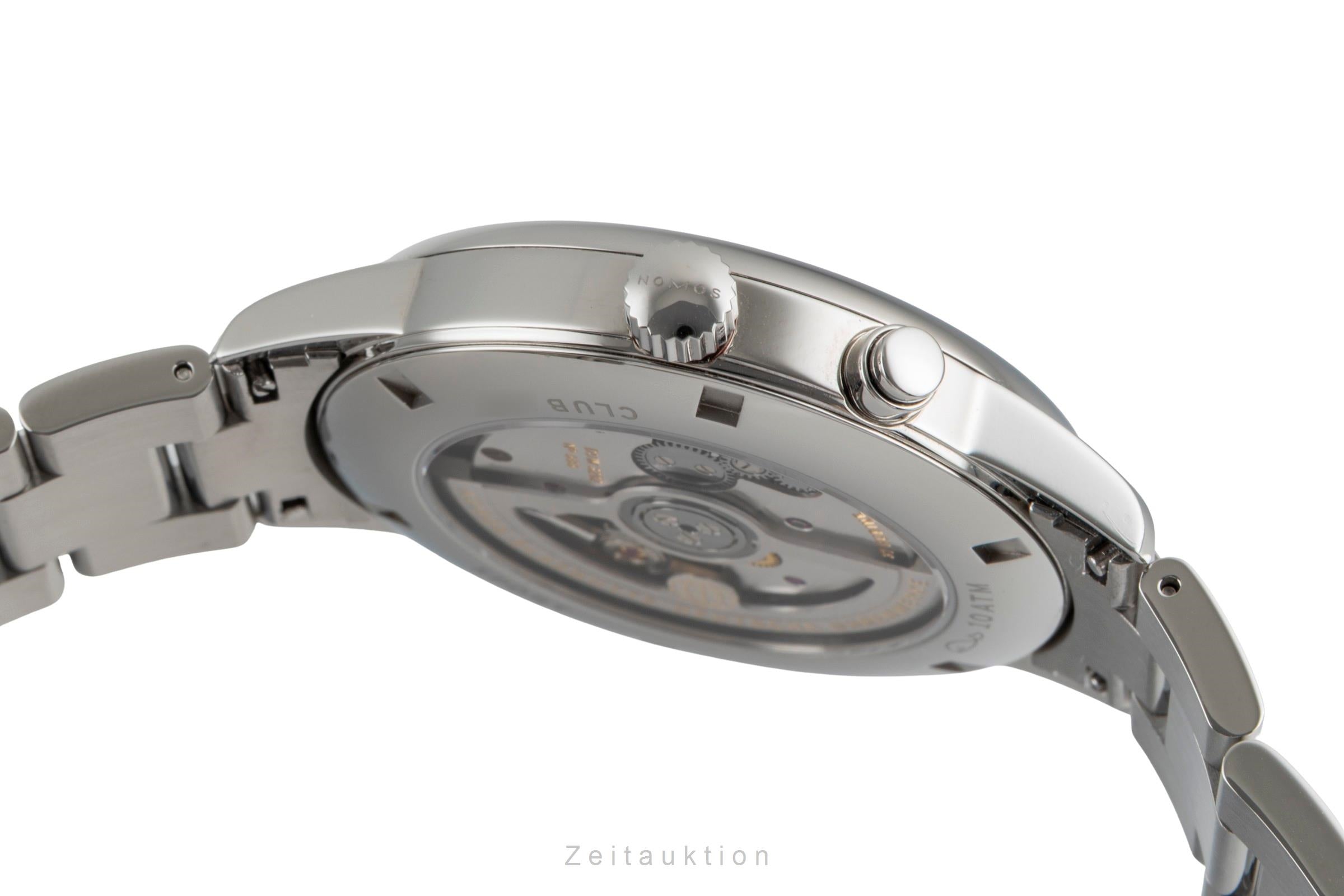 Nomos Club acero automático reloj para caballeros 791 LP: 4400EUR  [2604535]