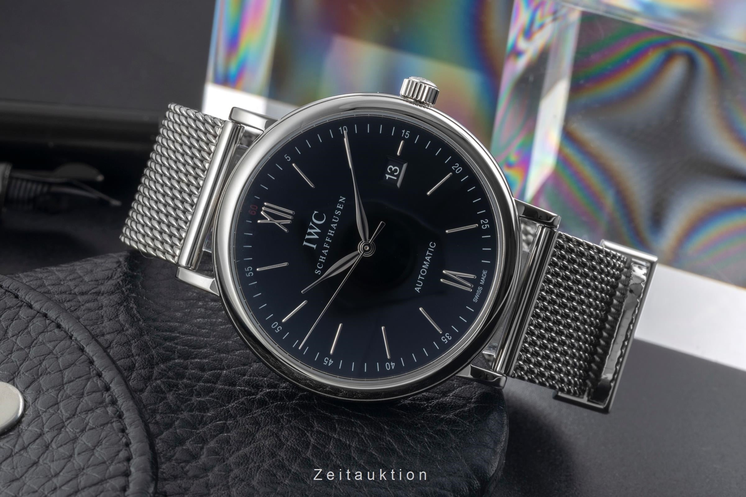IWC Schaffhausen Portofino Automatik Edelstahl Ref IW356506 B&P NP: 6300,- € [2604536]