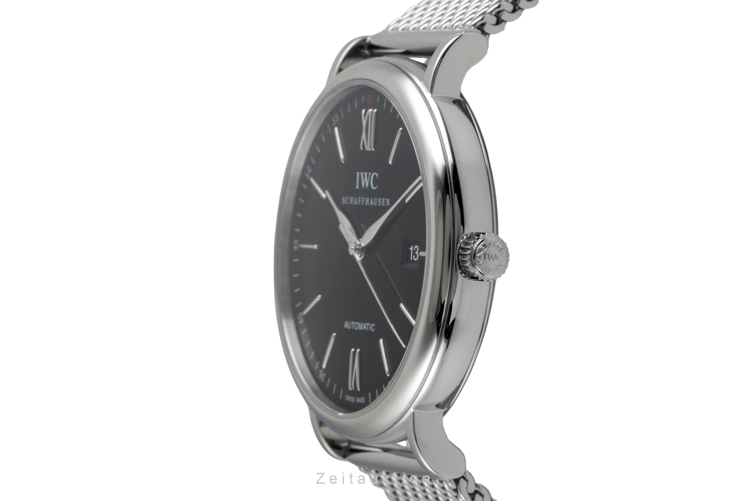 IWC Schaffhausen Portofino Automatik Edelstahl Ref IW356506 B&P NP: 6300,- € [2604536]
