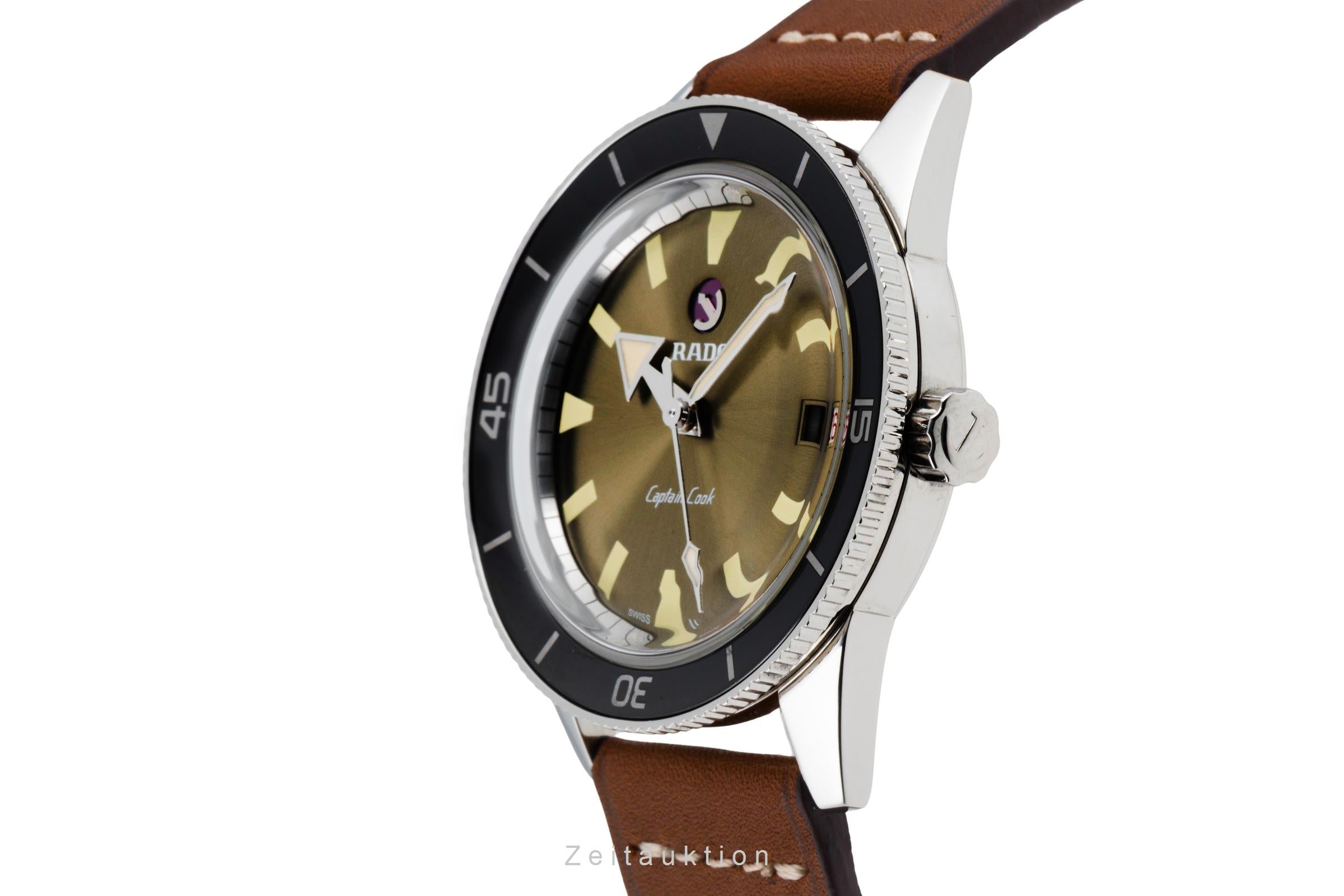 Rado Captain Cook steel automatic men's watch 763.0500.3.001 Limited  [2604537]