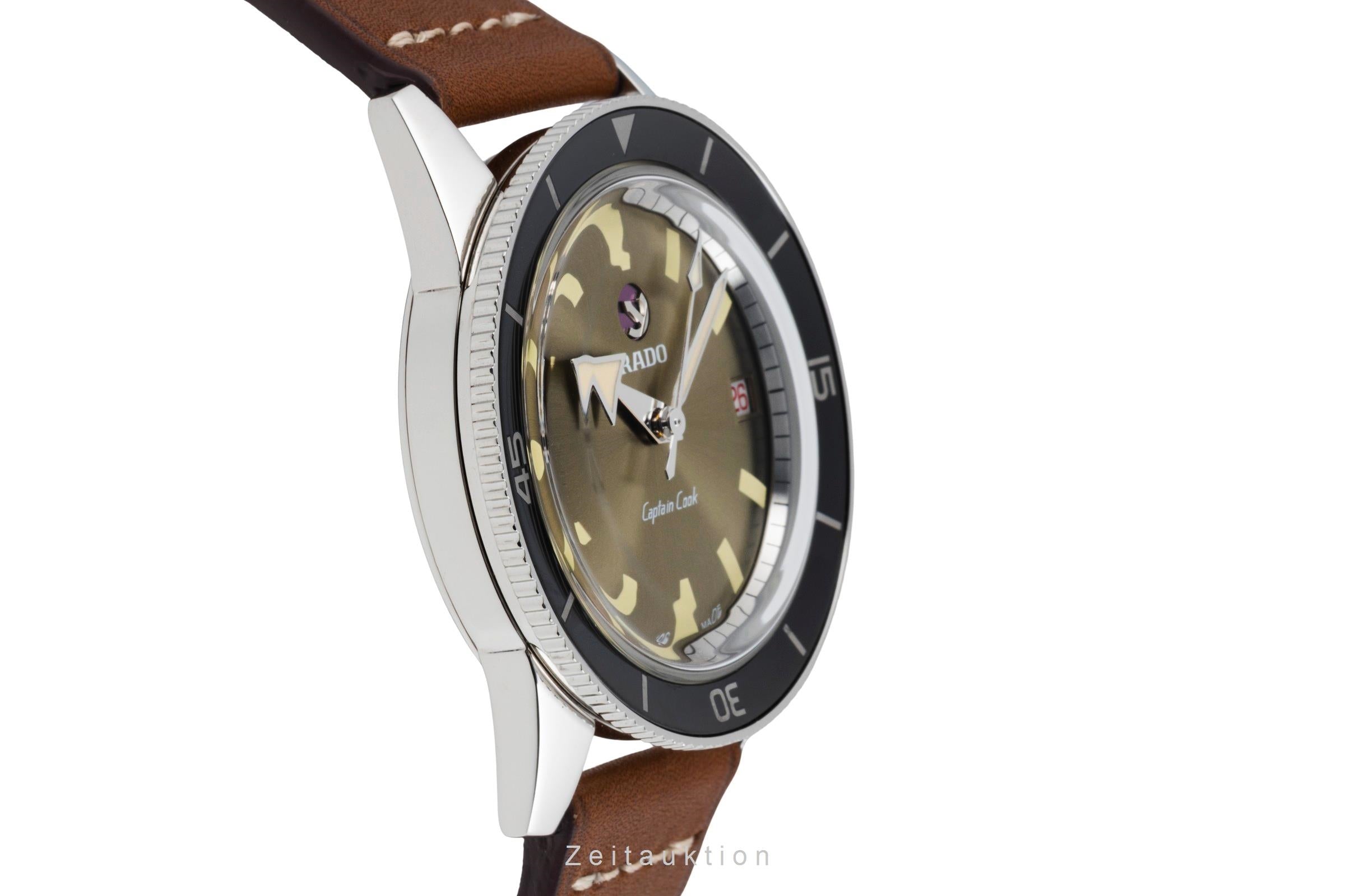 Rado Captain Cook steel automatic men's watch 763.0500.3.001 Limited  [2604537]