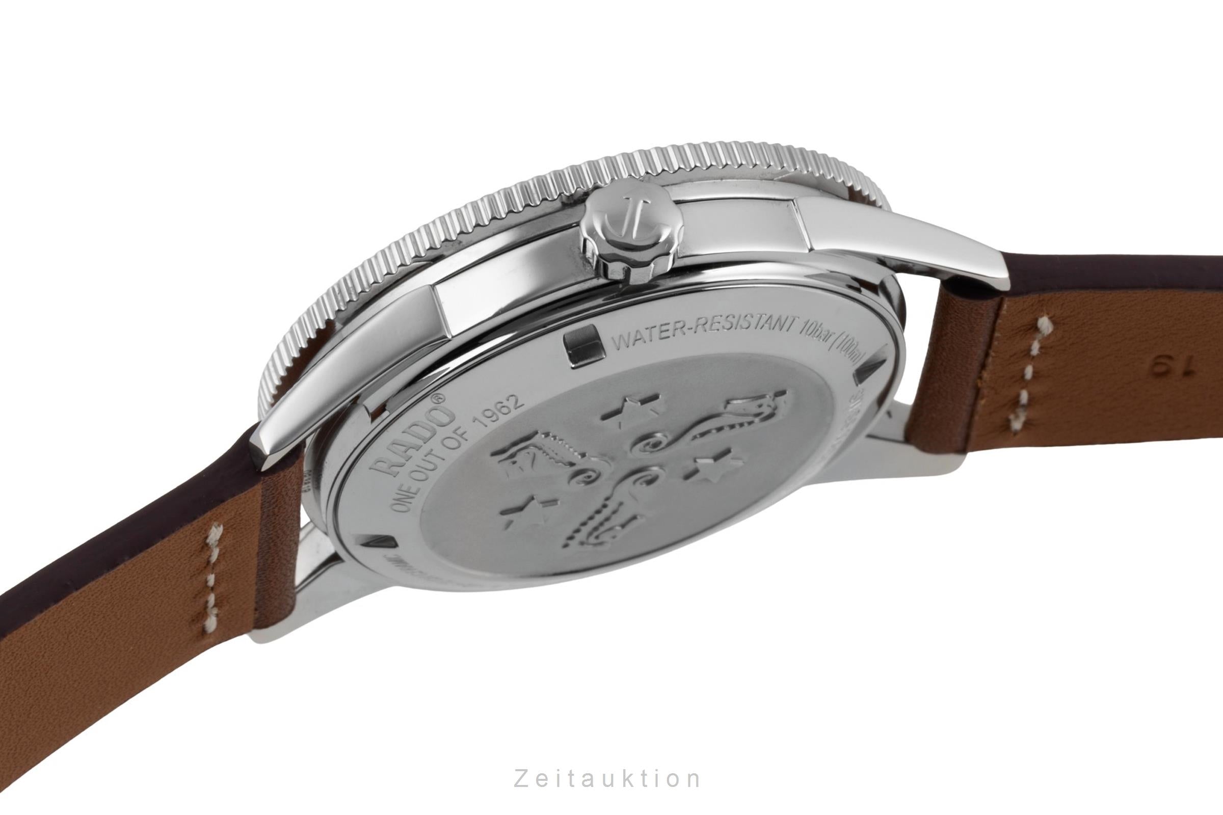 Rado Captain Cook steel automatic men's watch 763.0500.3.001 Limited  [2604537]