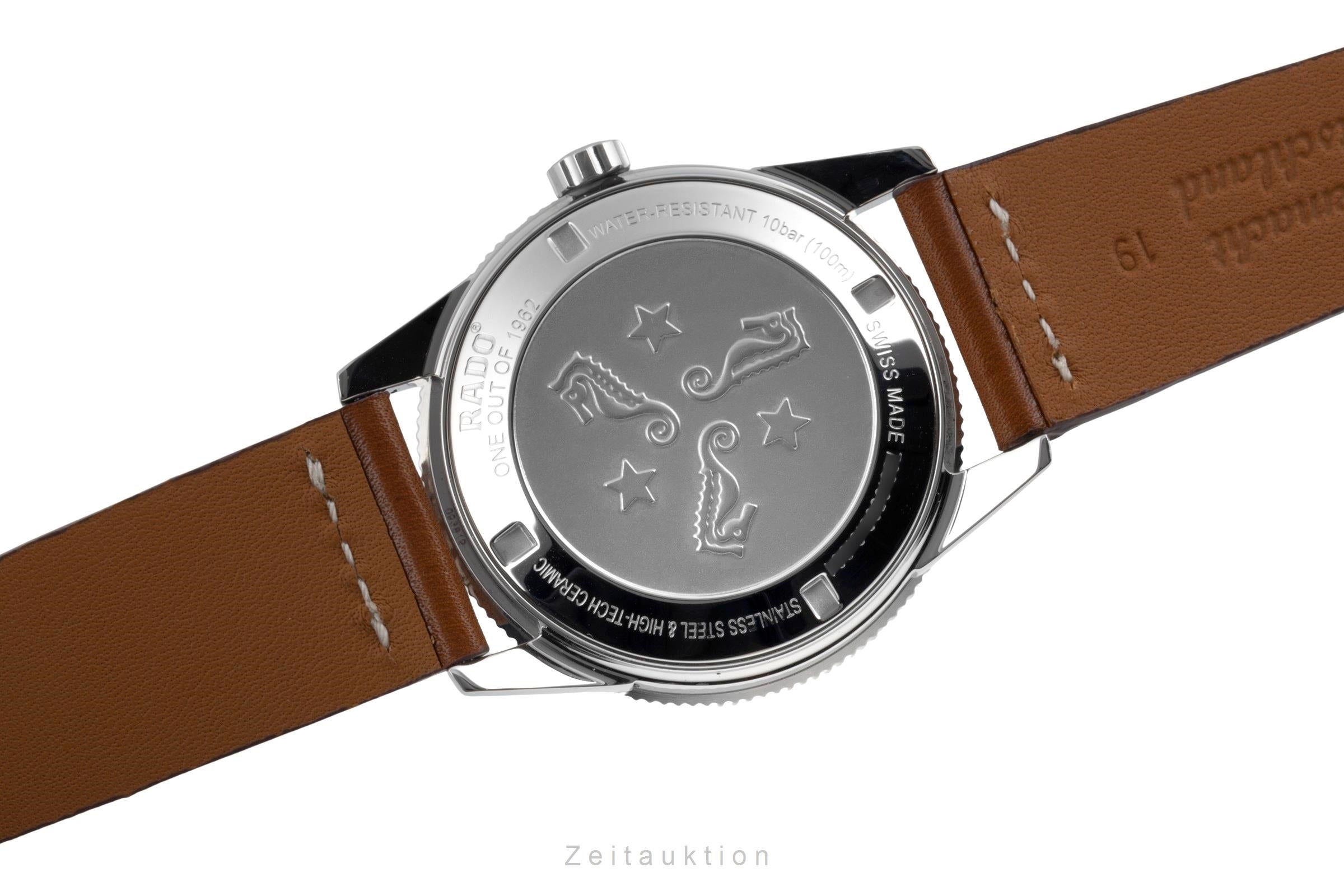 Rado Captain Cook steel automatic men's watch 763.0500.3.001 Limited  [2604537]