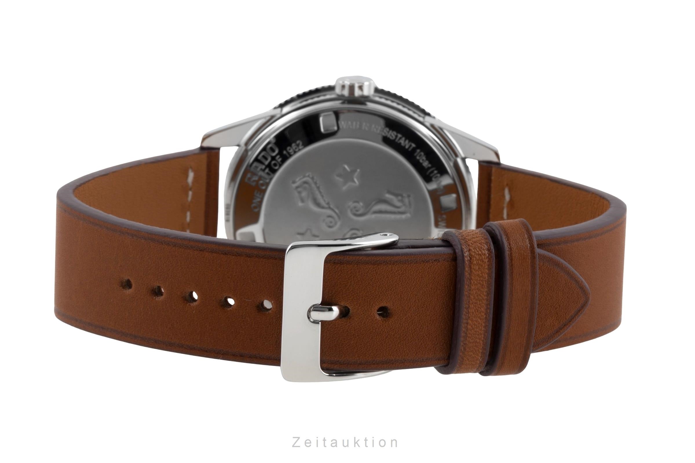 Rado Captain Cook steel automatic men's watch 763.0500.3.001 Limited  [2604537]