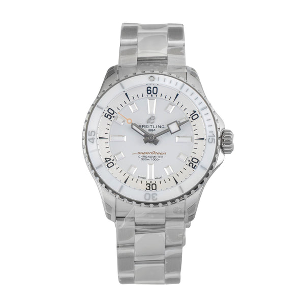 Breitling Superocean acero automático reloj para damas  A17377211A1A1 LP: 5650EUR  [2604539]