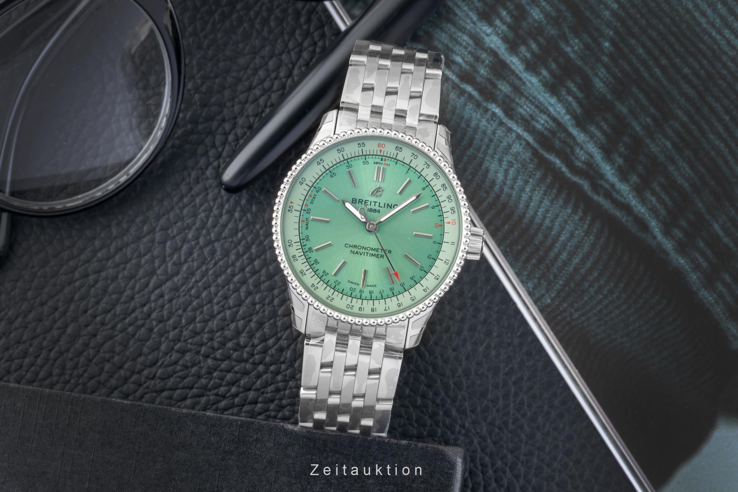 Breitling Navitimer acero automático reloj para damas  A17395361L1A1 LP: 5850EUR  [2604542]
