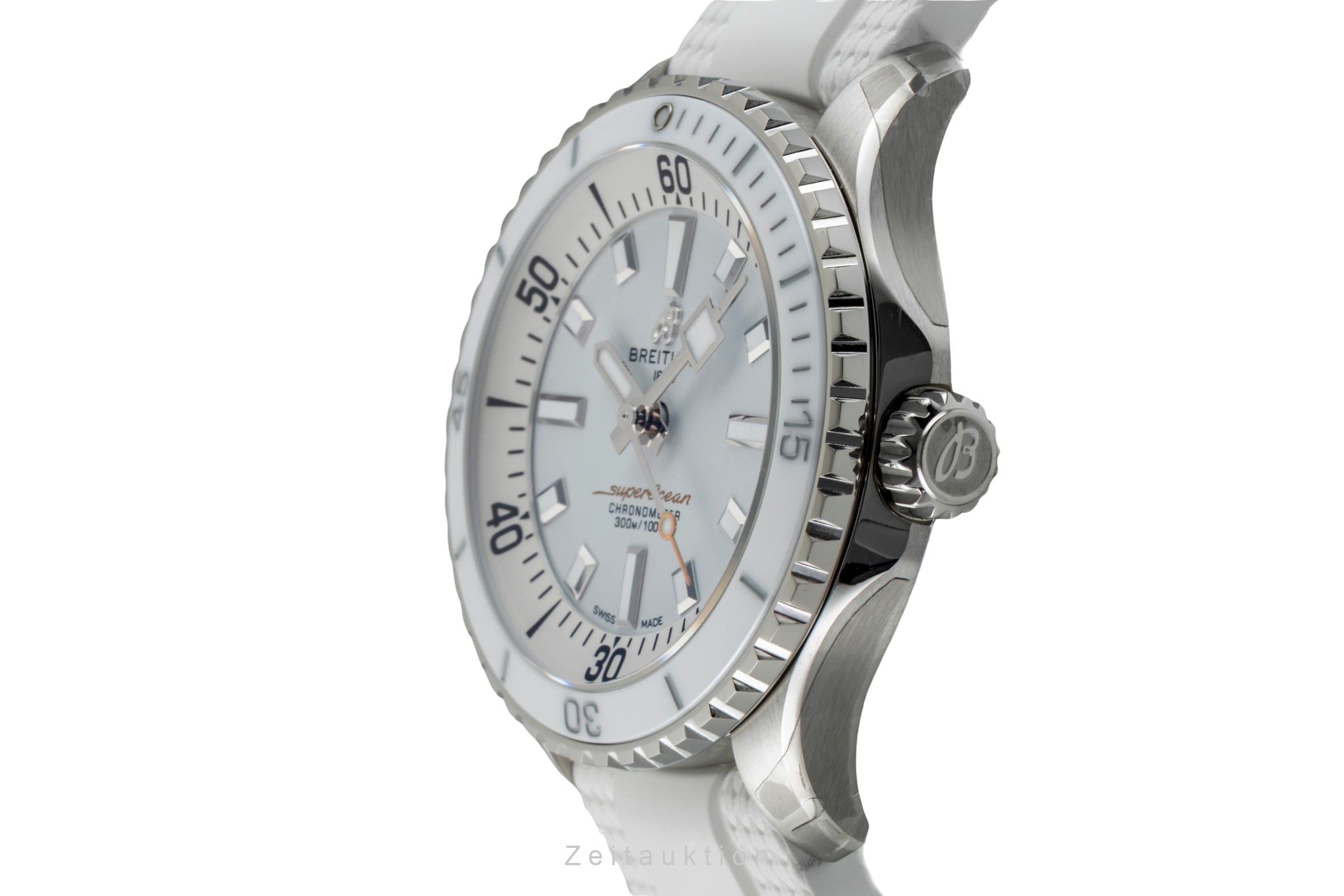 Breitling Superocean 36 Stahl Automatik Damenuhr Ref. A17377211A1S1 NP: 5450,- € [2604543]