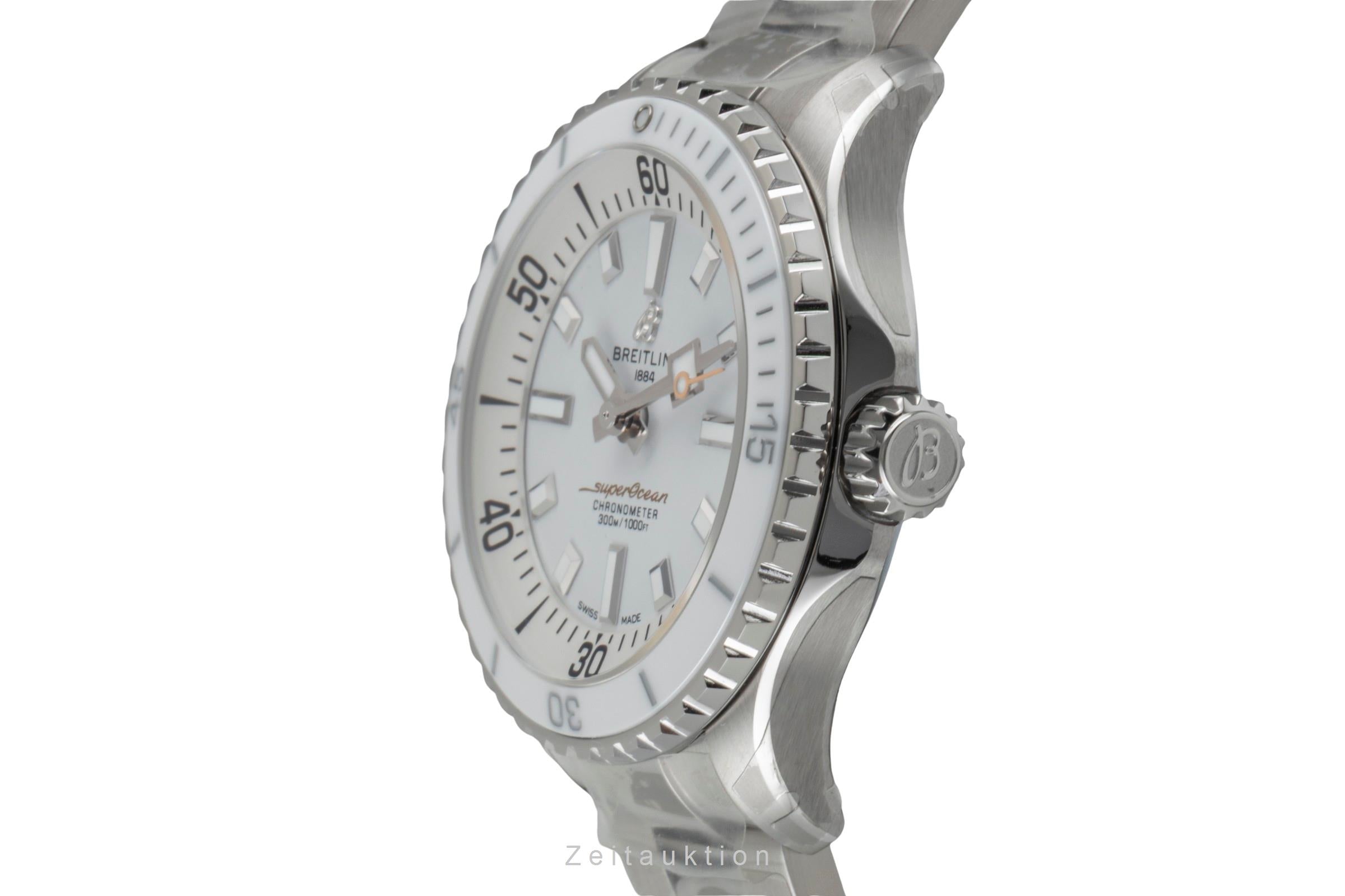 Breitling Superocean Automatic 36 Stahl Damenuhr Ref. A17377211A1A1 NP: 5650,- € [2604544]
