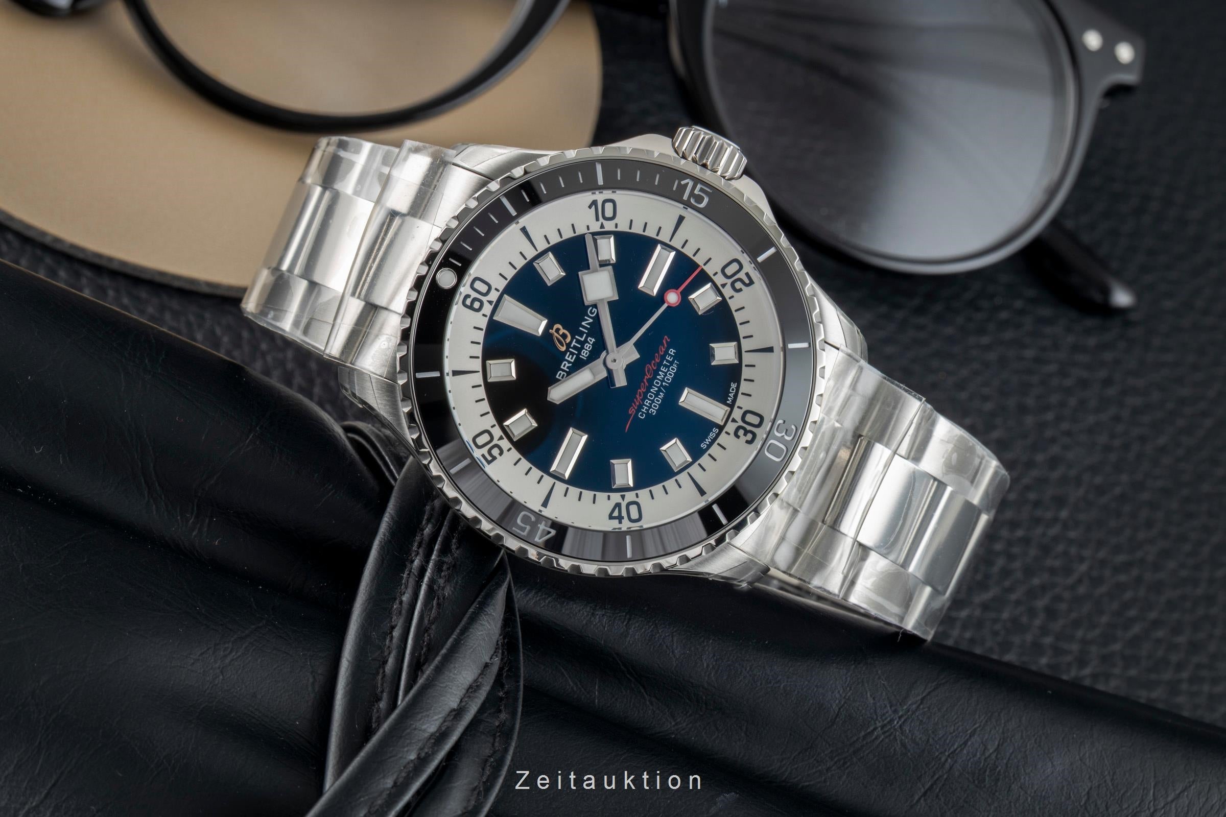 Breitling Superocean Automatic 42 Stahl Herrenuhr Ref A17375211B1A1 NP: 5750,- € [2604546]