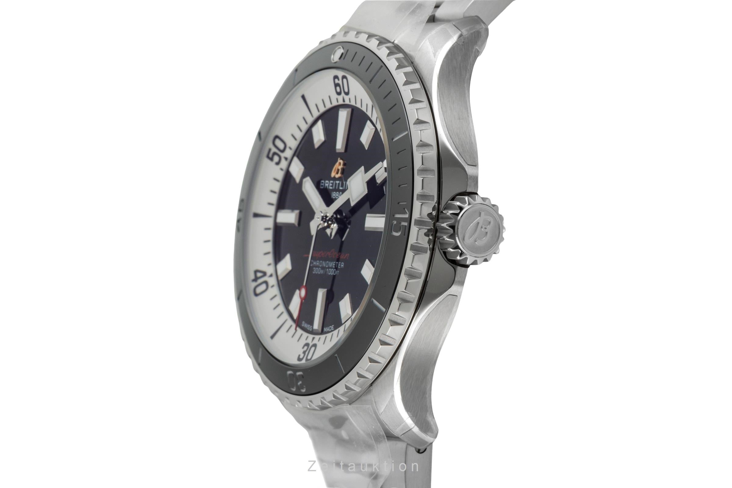 Breitling Superocean Automatic 42 Stahl Herrenuhr Ref A17375211B1A1 NP: 5750,- € [2604546]