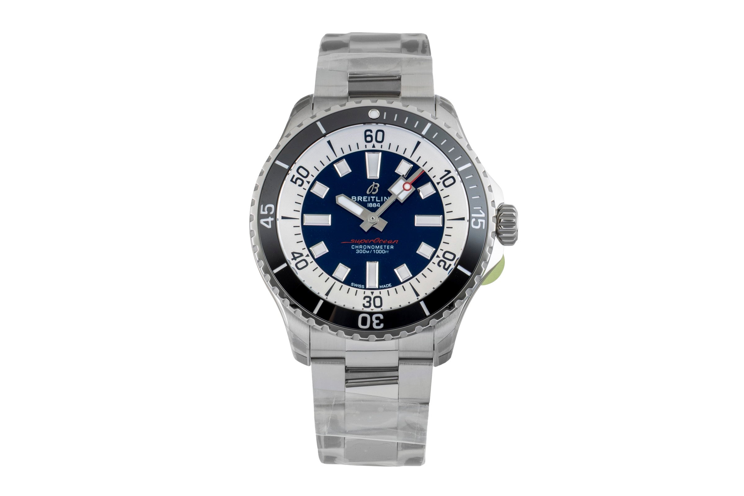 Breitling Superocean steel automatic men's watch A17376211C1A1 LP: 5750EUR  [2604548]