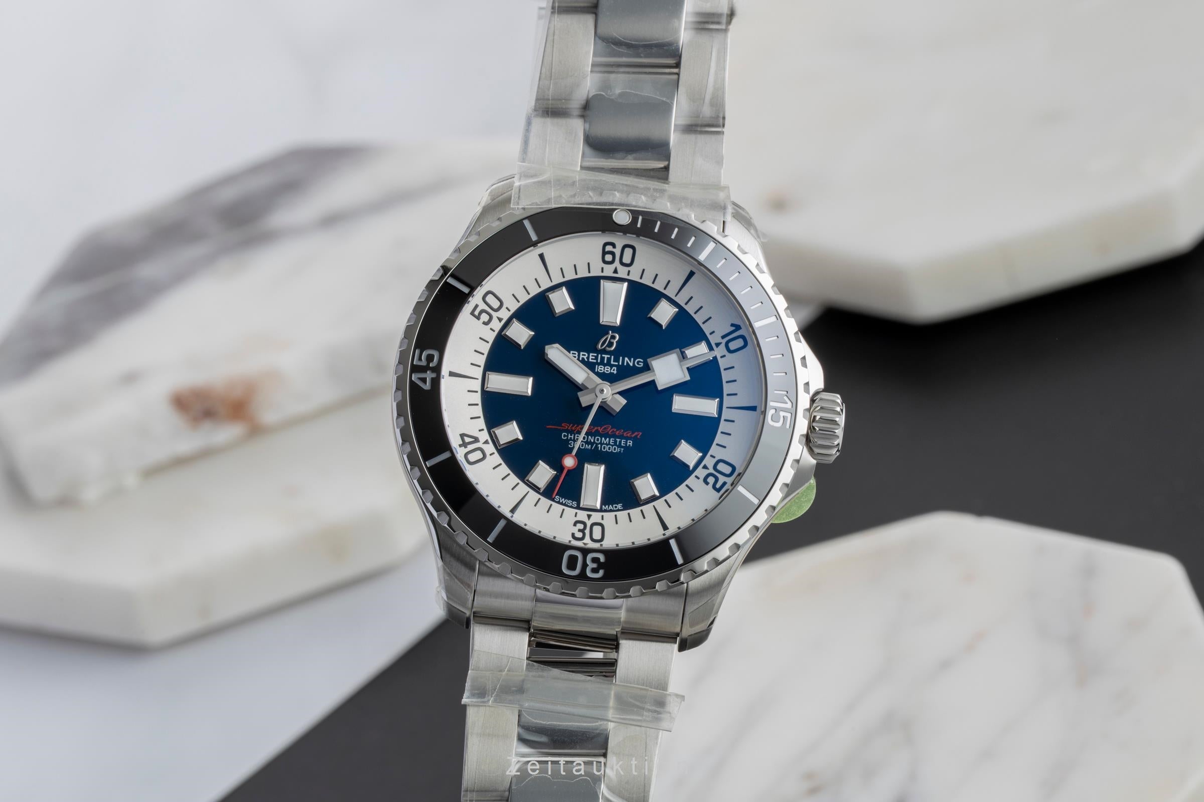 Breitling Superocean Automatic 44 Stahl Herrenuhr Ref A17376211C1A1 NP: 5750,- € [2604548]