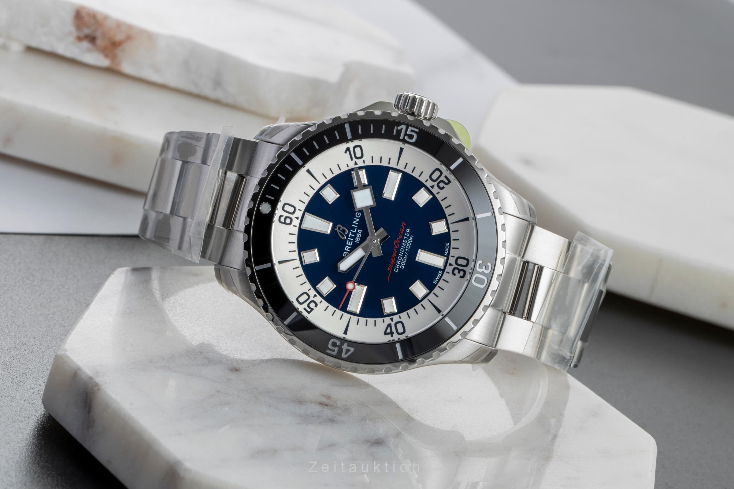 Breitling Superocean Automatic 44 Stahl Herrenuhr Ref A17376211C1A1 NP: 5750,- € [2604548]