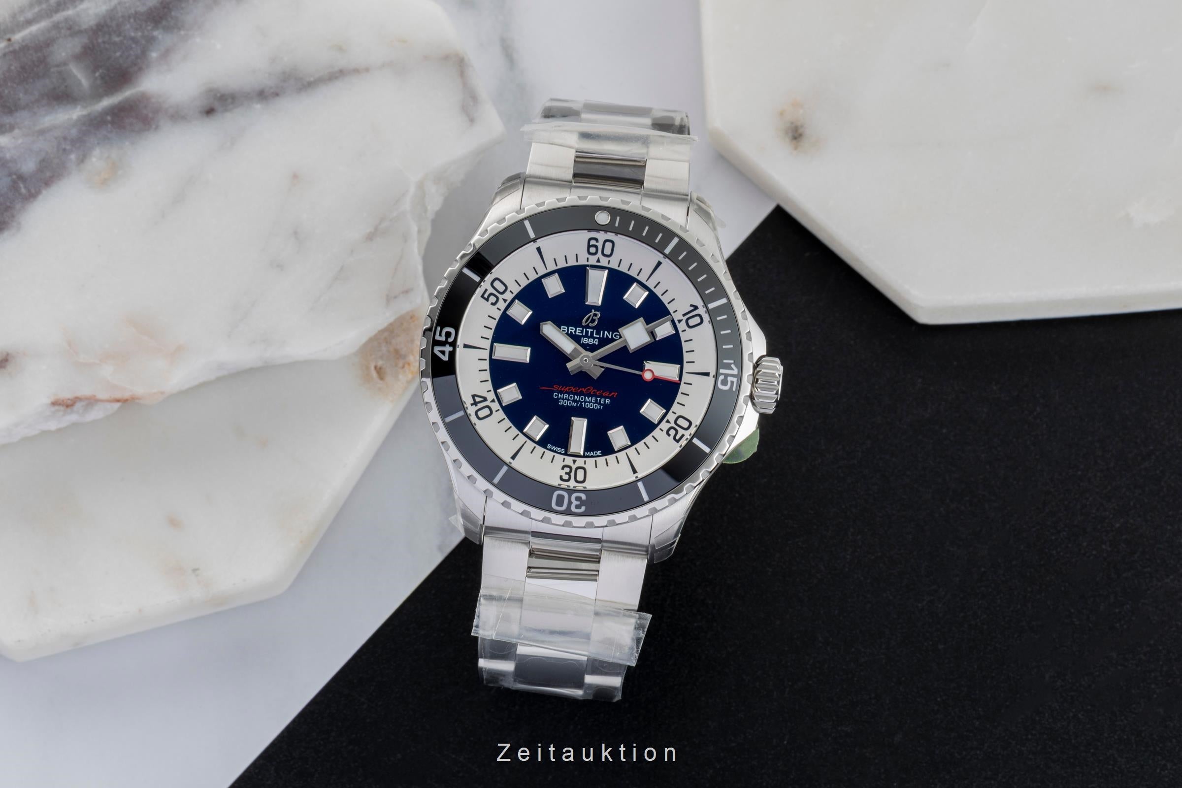 Breitling Superocean Automatic 44 Stahl Herrenuhr Ref A17376211C1A1 NP: 5750,- € [2604548]
