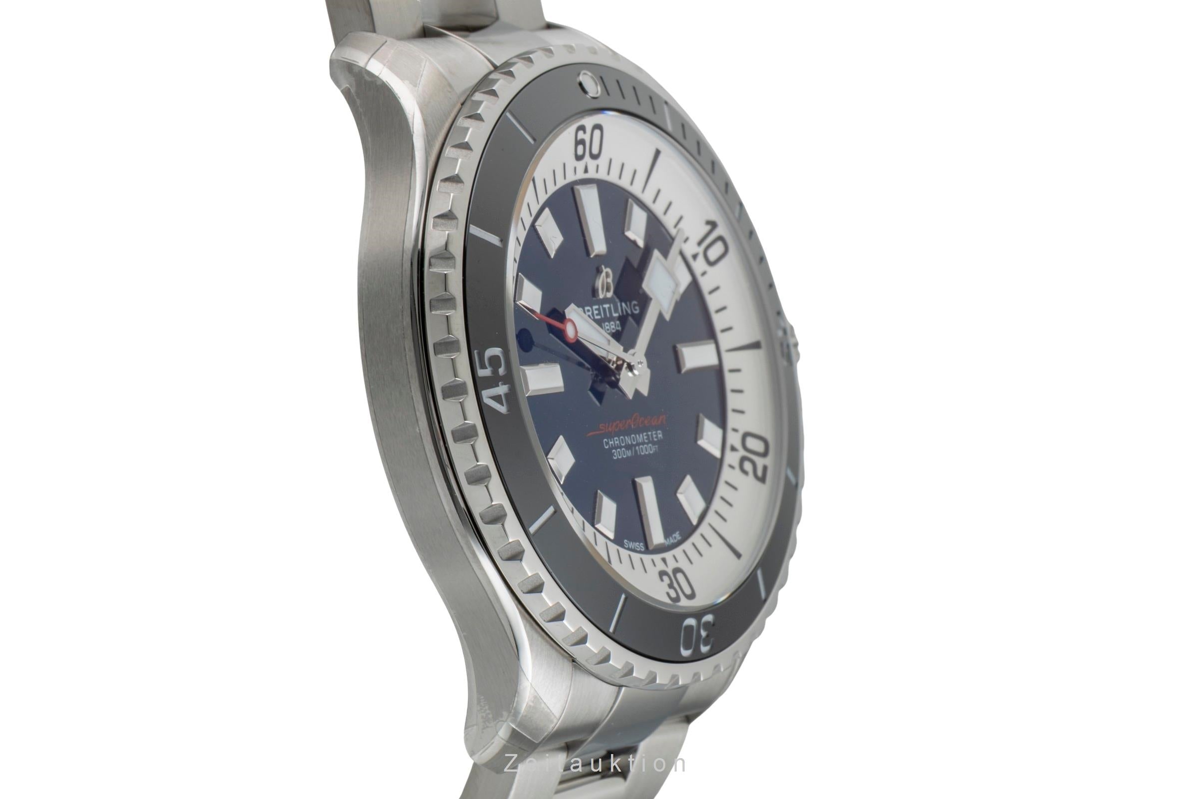 Breitling Superocean Automatic 44 Stahl Herrenuhr Ref A17376211C1A1 NP: 5750,- € [2604548]