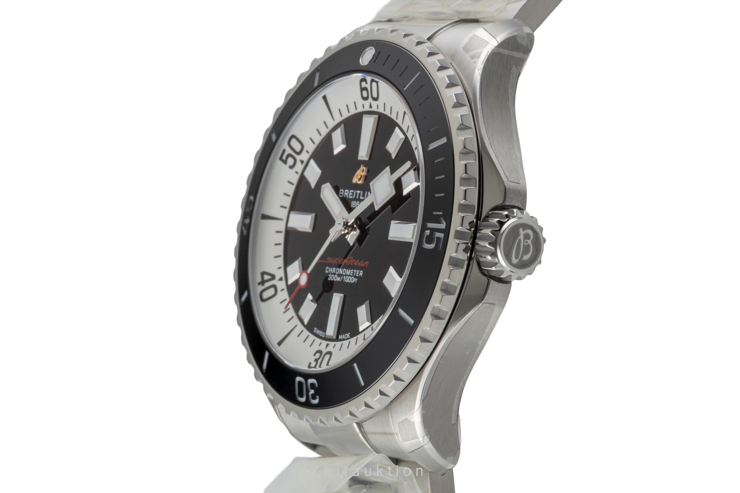Breitling Superocean Automatic 46 Stahl Herrenuhr Ref A17378211B1A1 NP: 5750,- € [2604549]
