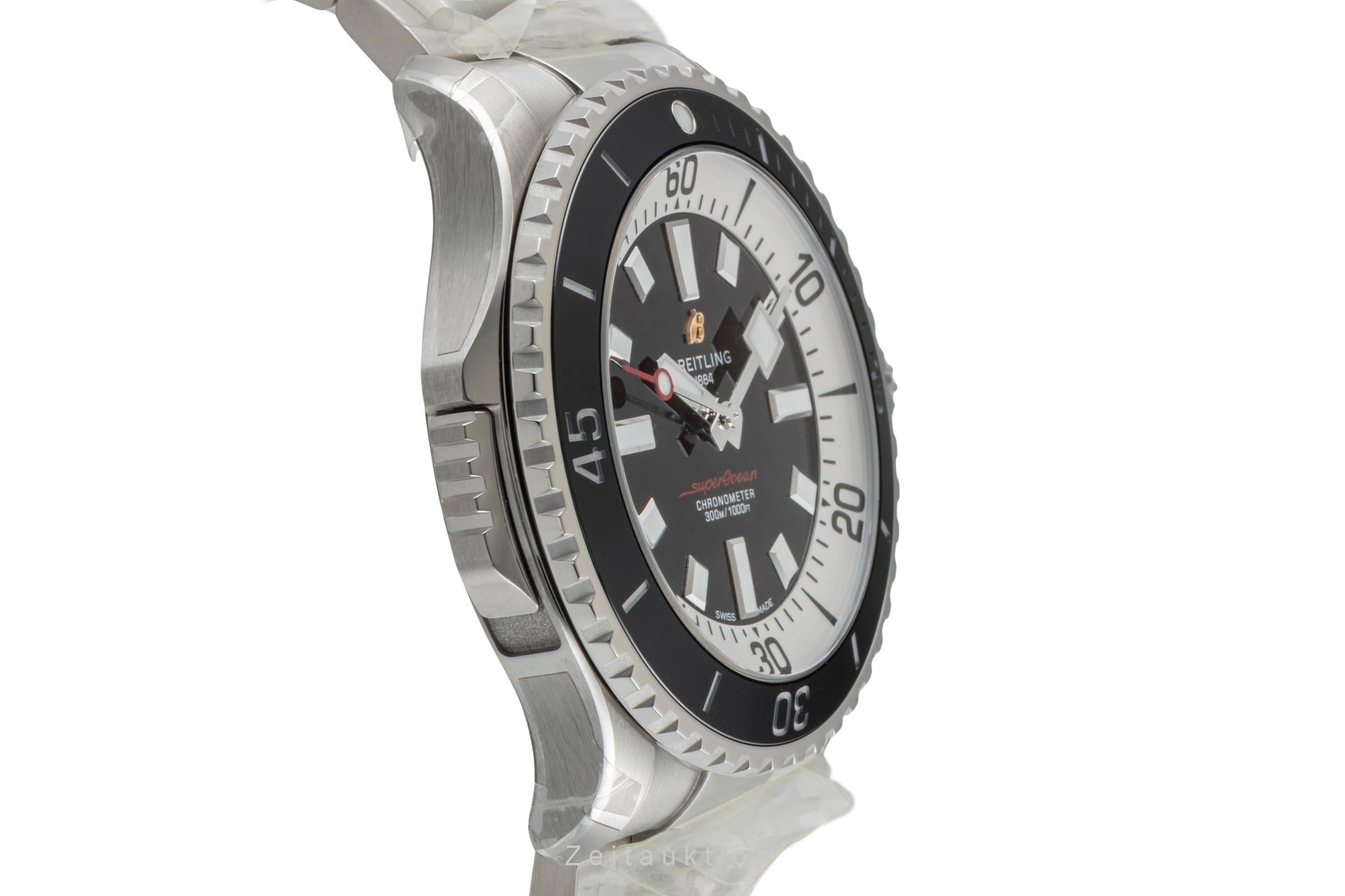 Breitling Superocean Automatic 46 Stahl Herrenuhr Ref A17378211B1A1 NP: 5750,- € [2604549]