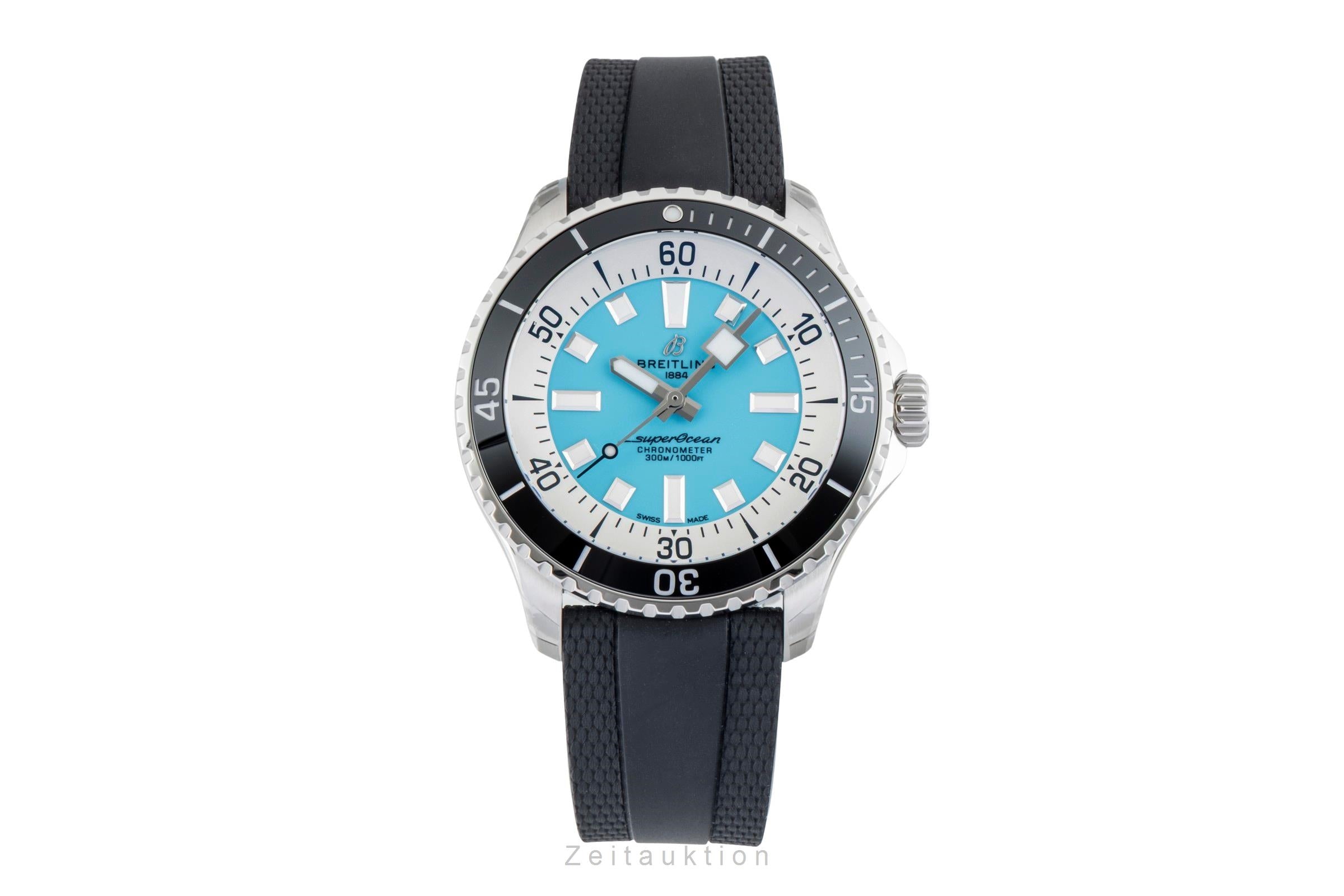 Breitling Superocean 44 Stahl Automatik Herrenuhr Ref A17376211L2S1 NP: 5550,- € [2604550]