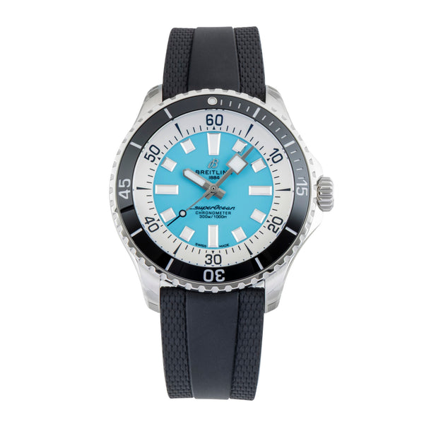Breitling Superocean 44 Stahl Automatik Herrenuhr Ref A17376211L2S1 NP: 5550,- € [2604550]