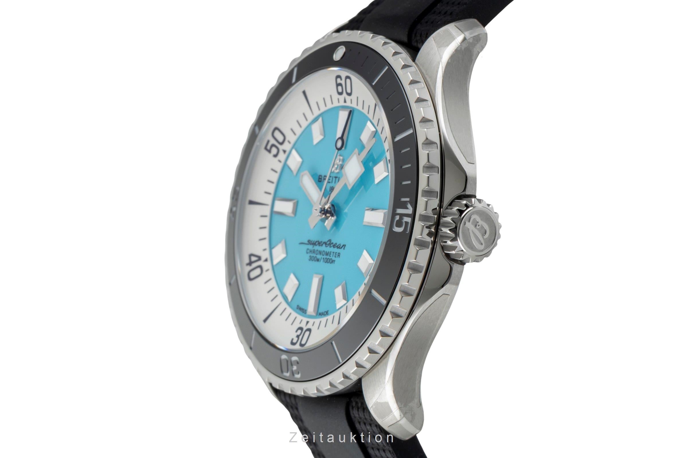 Breitling Superocean 44 Stahl Automatik Herrenuhr Ref A17376211L2S1 NP: 5550,- € [2604550]