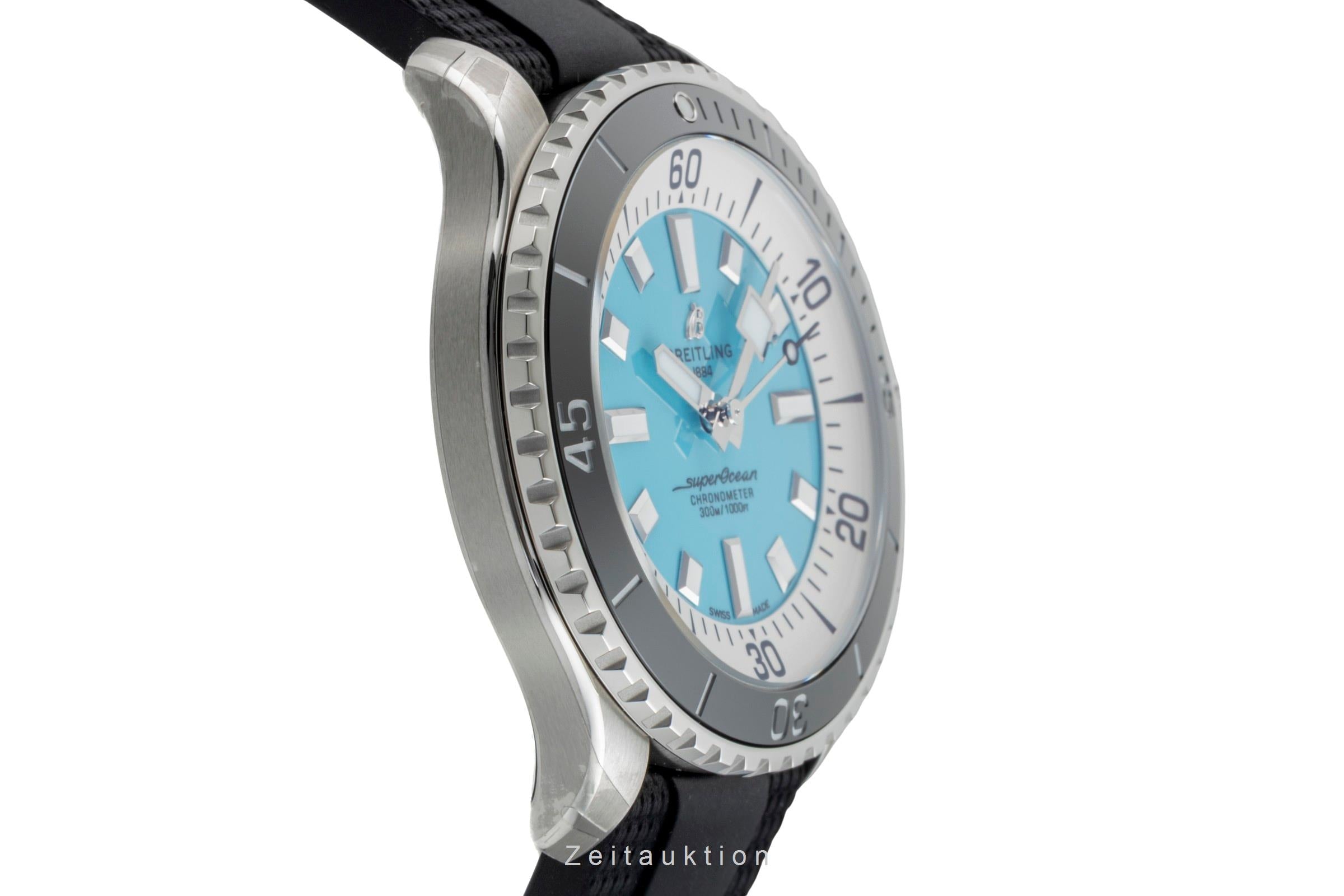 Breitling Superocean 44 Stahl Automatik Herrenuhr Ref A17376211L2S1 NP: 5550,- € [2604550]