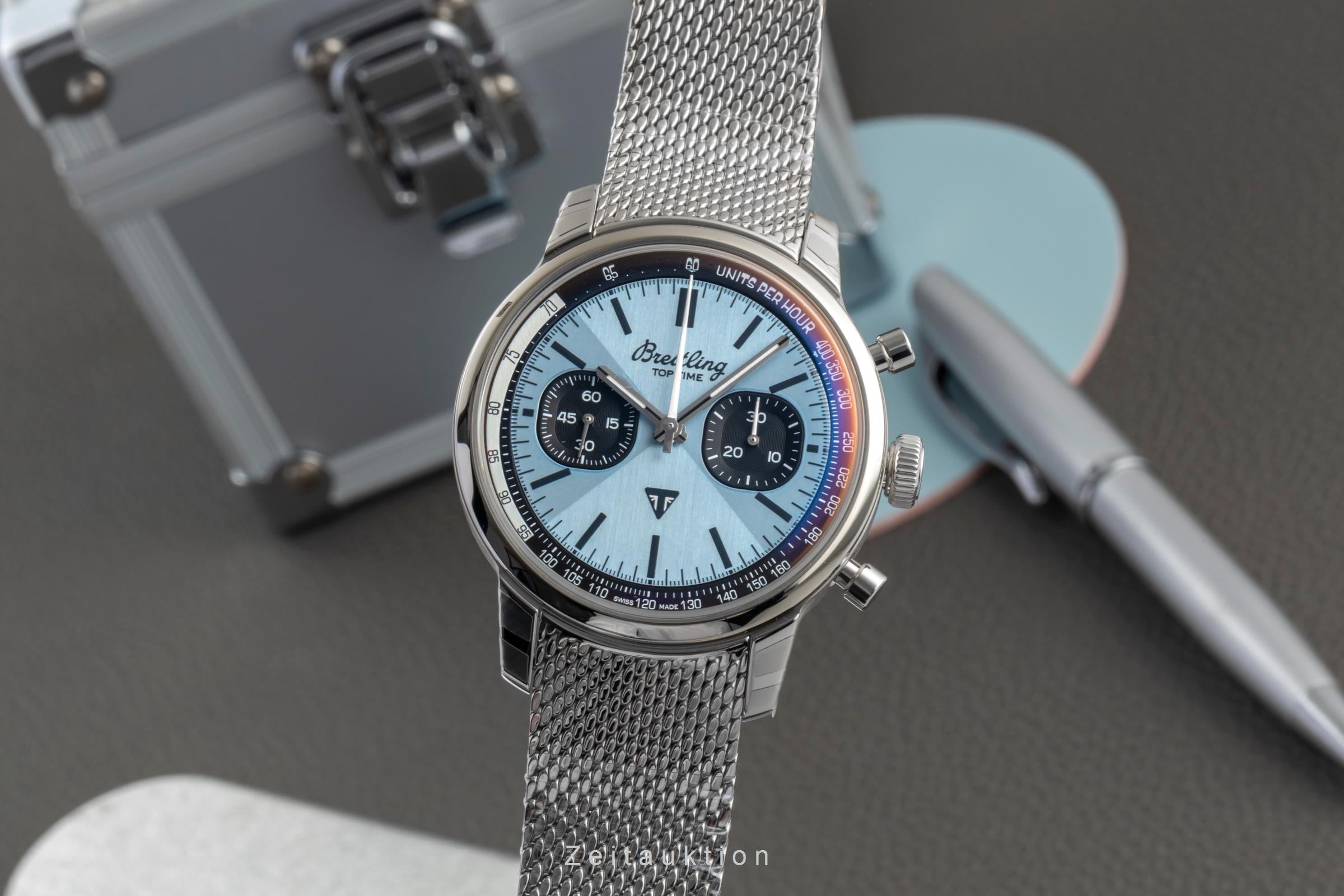 Breitling Top Time B01 Triumph Stahl Automatik Ref. AB01764A1C1A1 NP: 7800,- € [2604553]