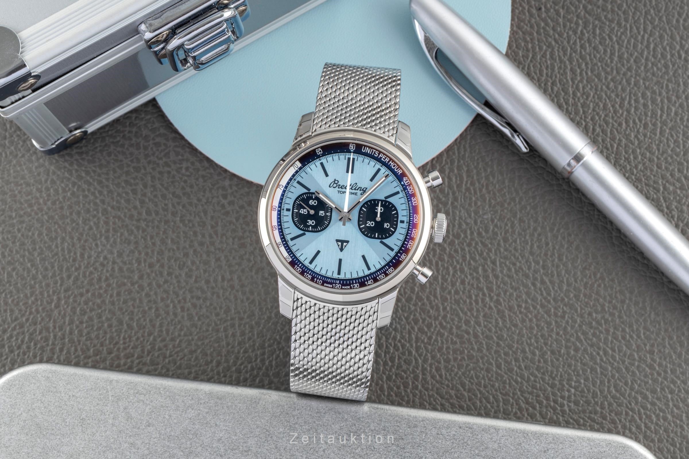 Breitling Top Time B01 Triumph Stahl Automatik Ref. AB01764A1C1A1 NP: 7800,- € [2604553]