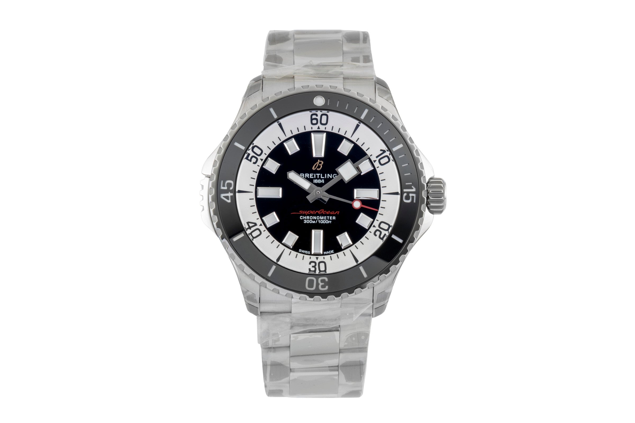 Breitling Superocean steel automatic men's watch A17378211B1A1 LP: 5750EUR  [2604554]