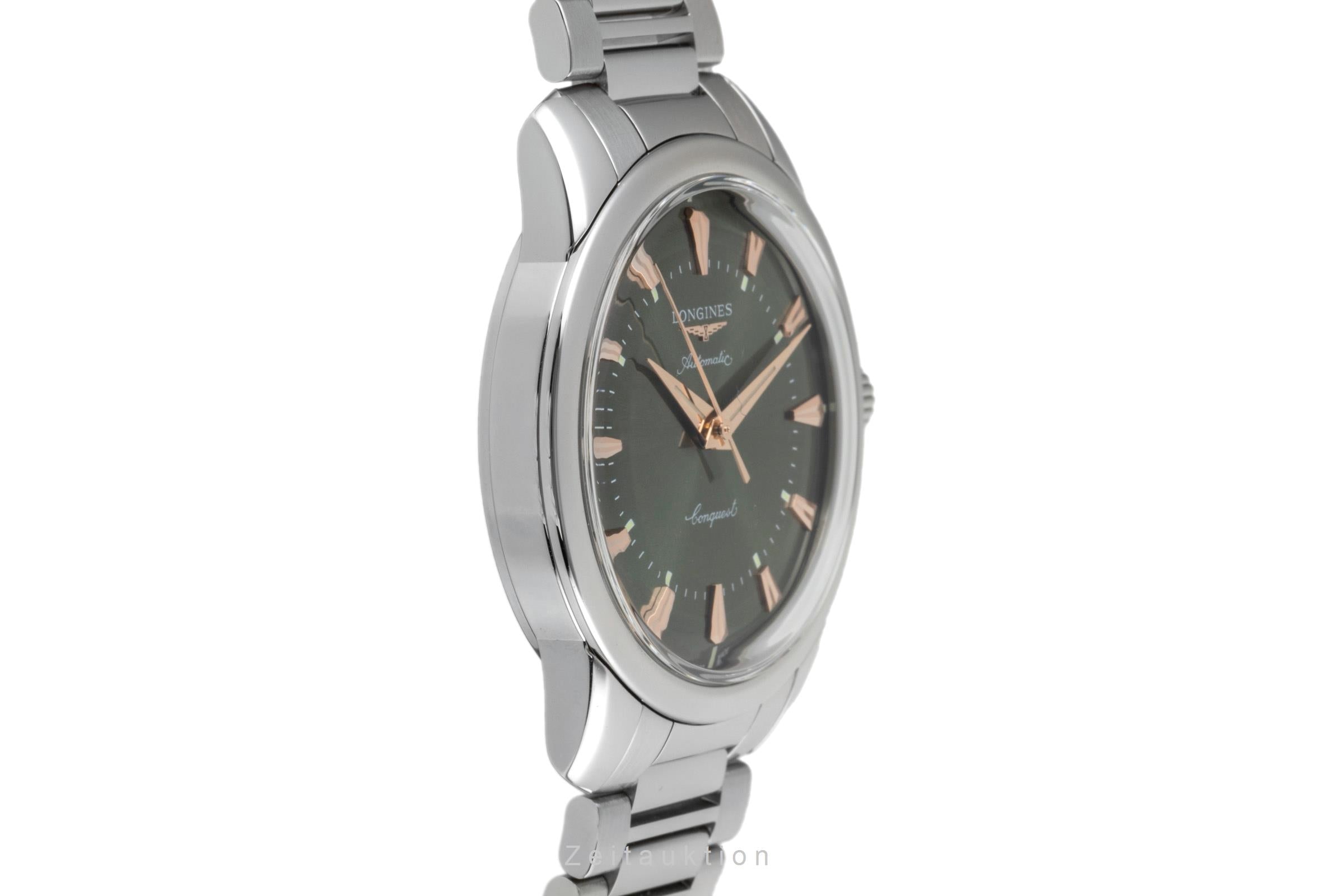 Longines Conquest Heritage acciaio automatismo orologio da uomo L1.649.4.02.6 LP: 3300EUR  [2604559]
