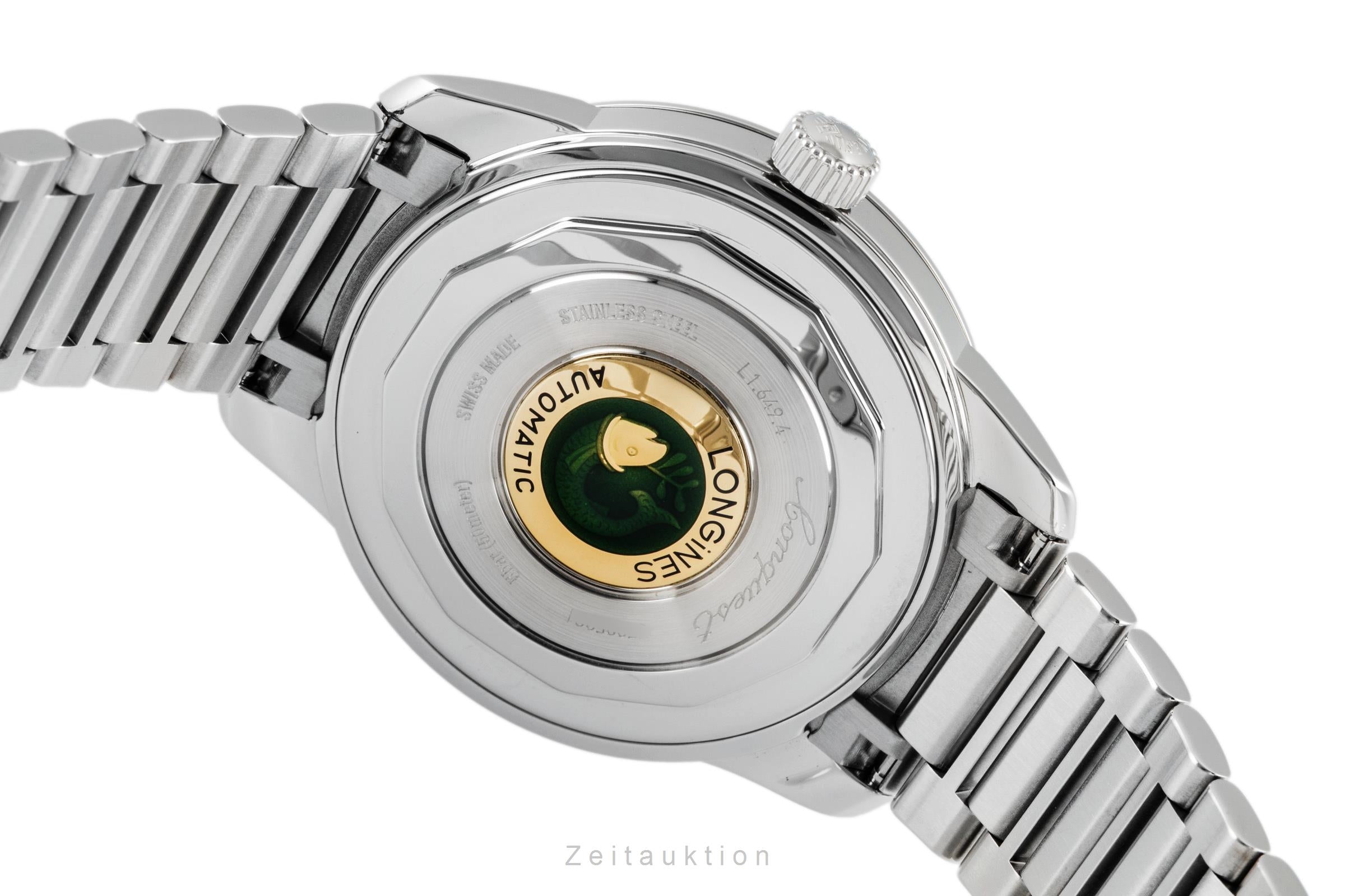 Longines Conquest Heritage acciaio automatismo orologio da uomo L1.649.4.02.6 LP: 3300EUR  [2604559]