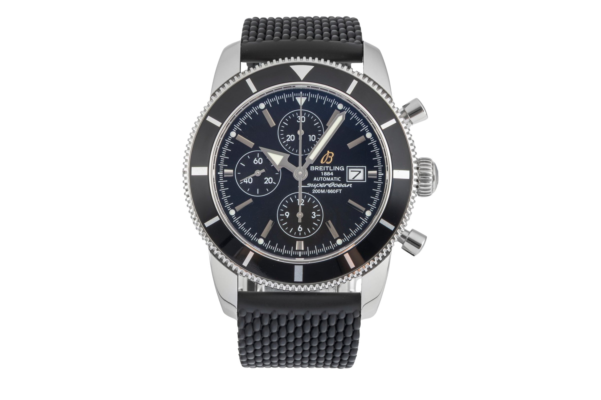 Breitling Superocean Heritage 46 chronographe acier automatique montre pour hommes A13320  [2604562]
