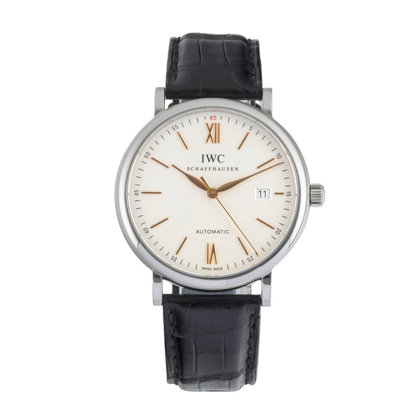 IWC Portofino acero automático reloj para caballeros IW356517 LP: 5300EUR  [2604563]