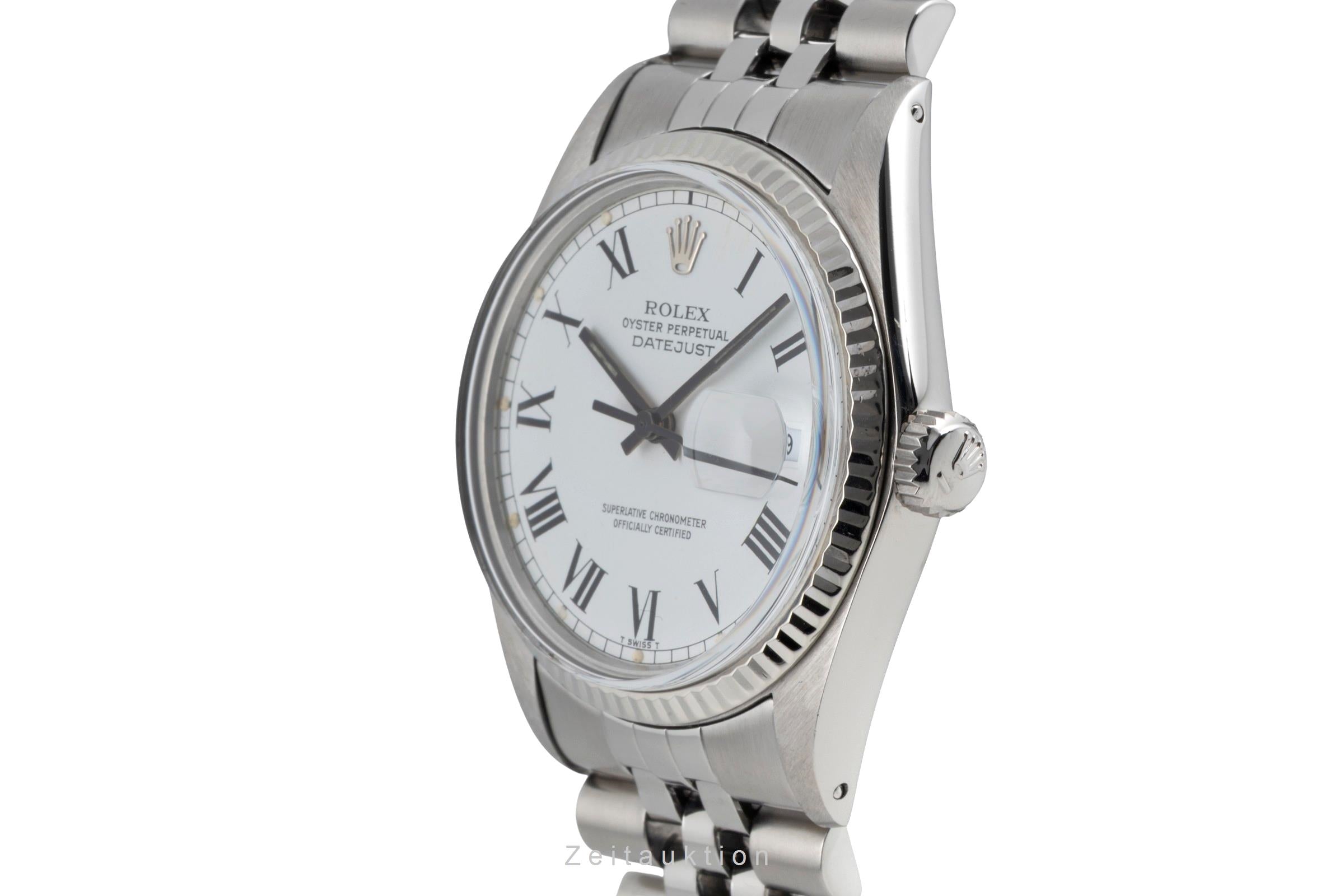 Rolex Datejust steel / white gold automatic men's watch 16014 Vintage  [2604567]
