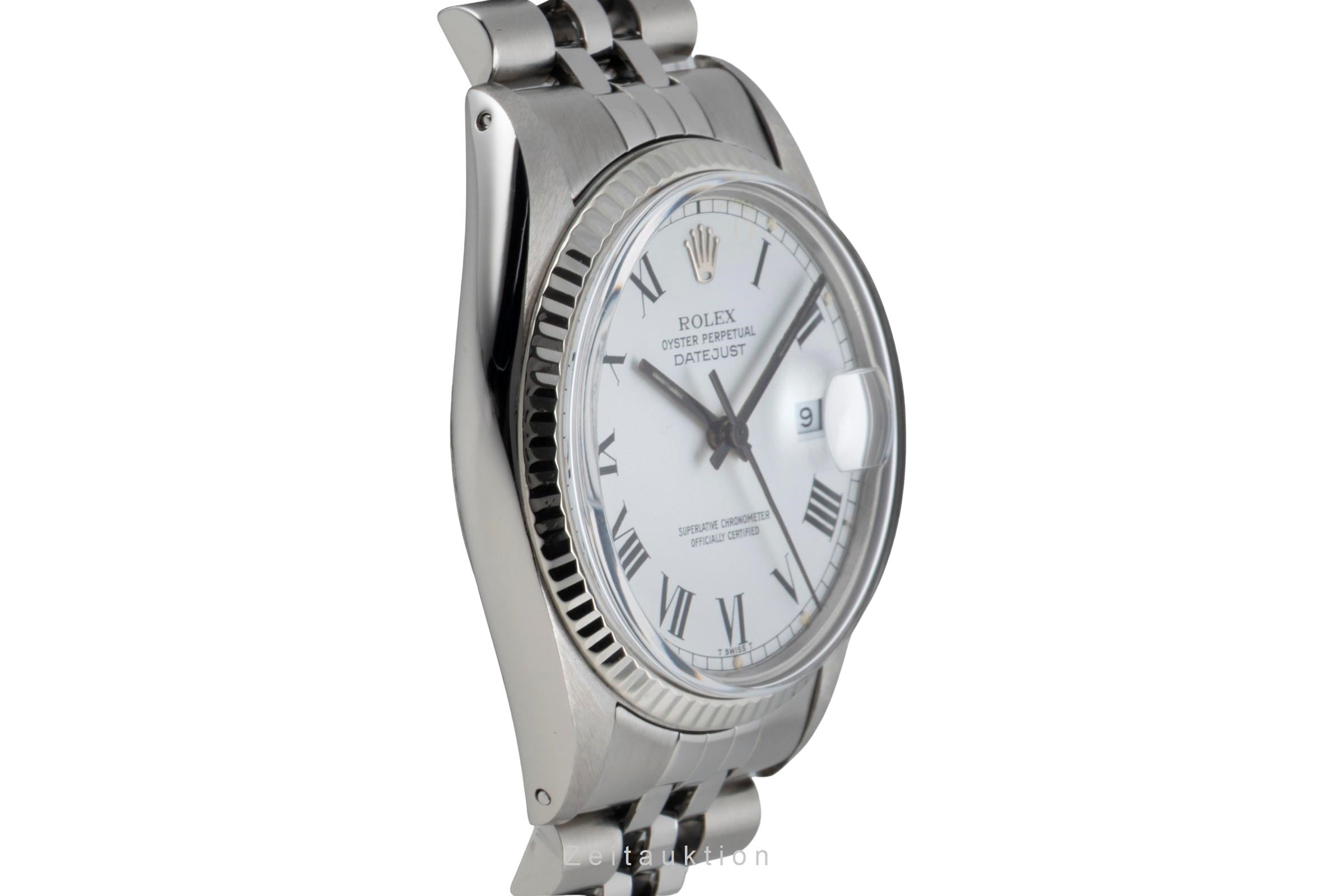 Rolex Datejust steel / white gold automatic men's watch 16014 Vintage  [2604567]