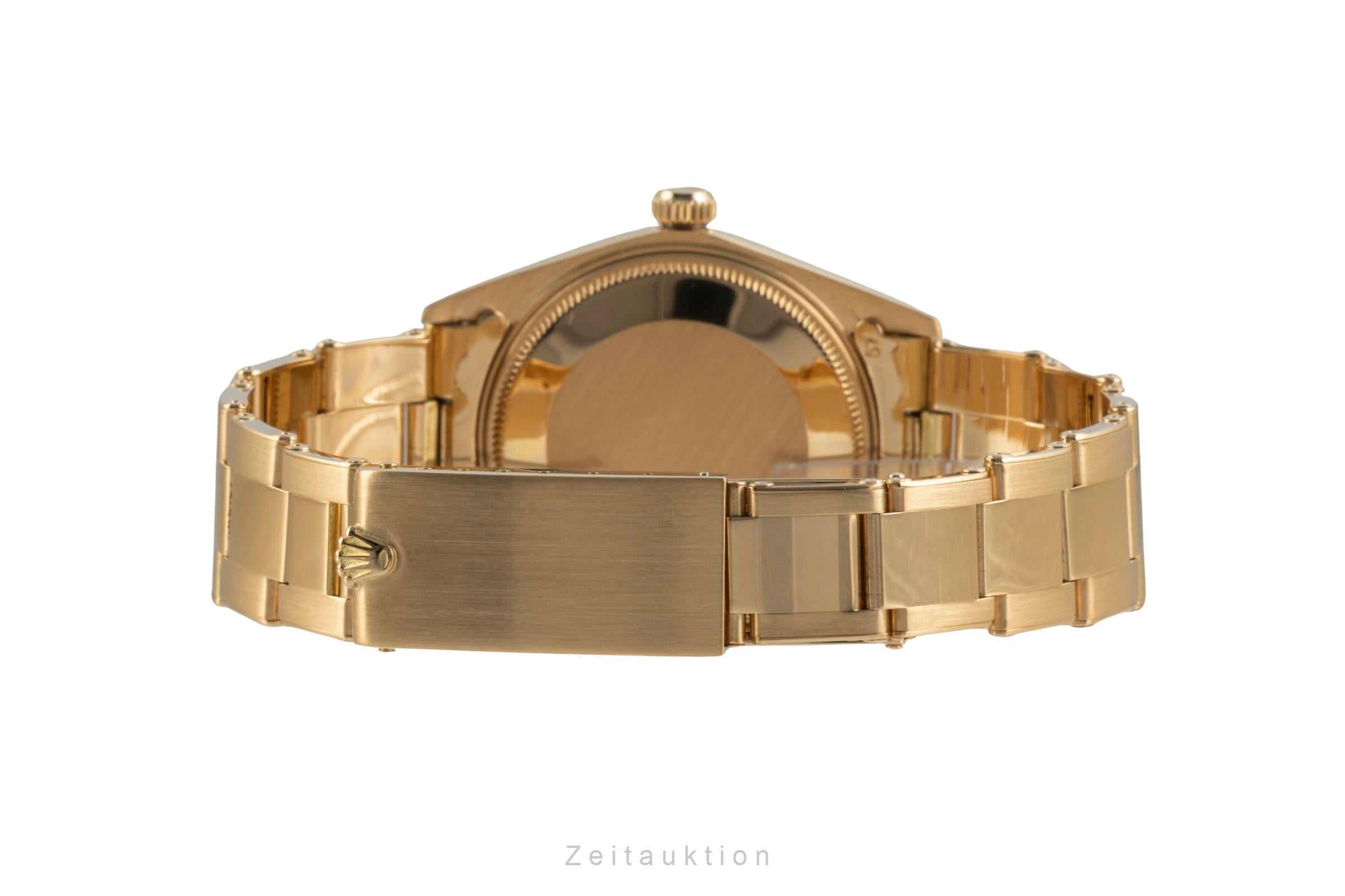 Rolex Date 18 ct gold automatic men's watch 1503 Vintage  [2604568]