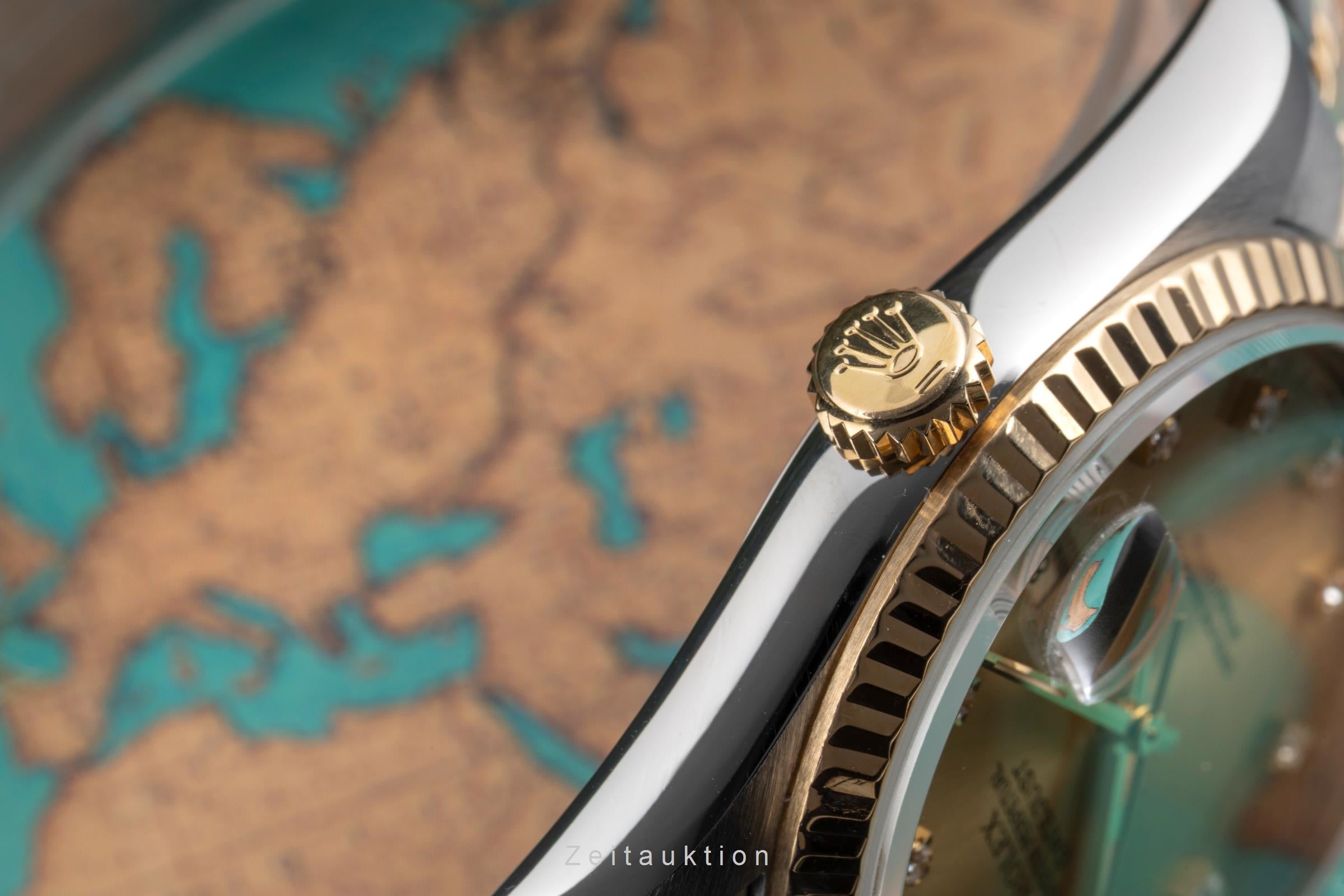 Rolex Datejust acier / or  automatique montre pour hommes 16233 LP: 17350EUR  [2604574]