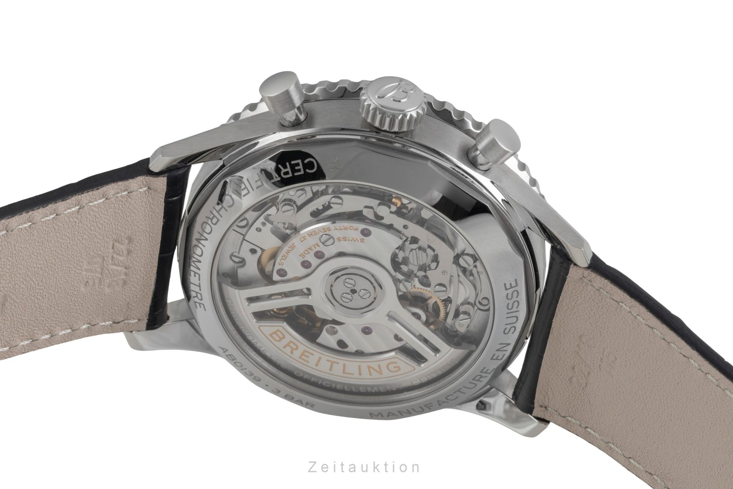 Breitling Navitimer 01 cronografo acciaio automatismo orologio da uomo AB0139211G1P1 LP: 9500EUR  [2604575]