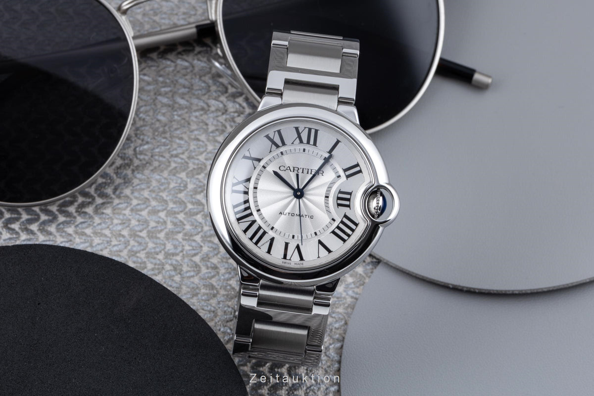 Cartier Ballon Bleu de Cartier steel automatic men's watch WSBB0048 LP: 7350EUR  [2604577]