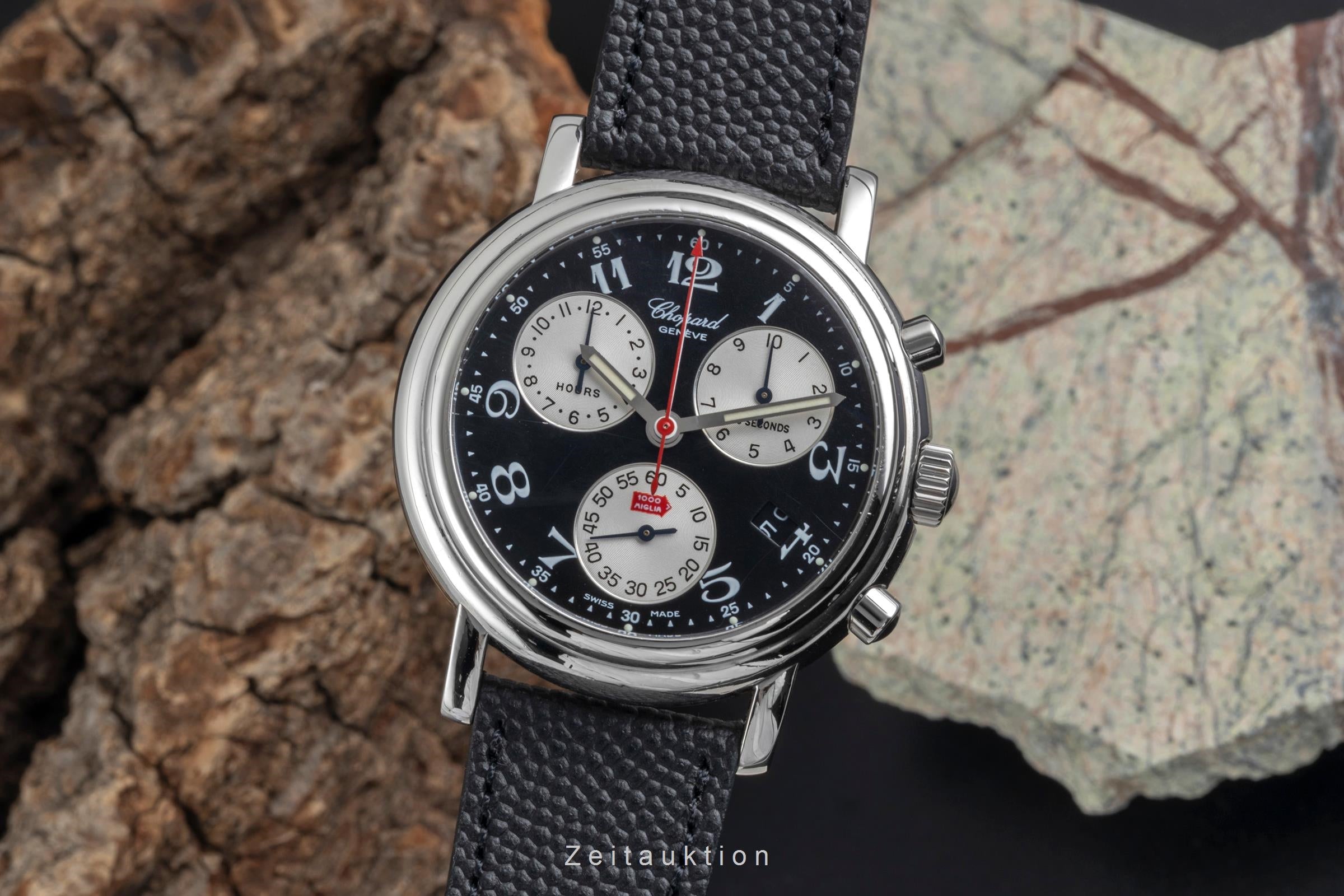 Chopard Mille Miglia chronographe acier quartz montre pour hommes 8271  [2604579]